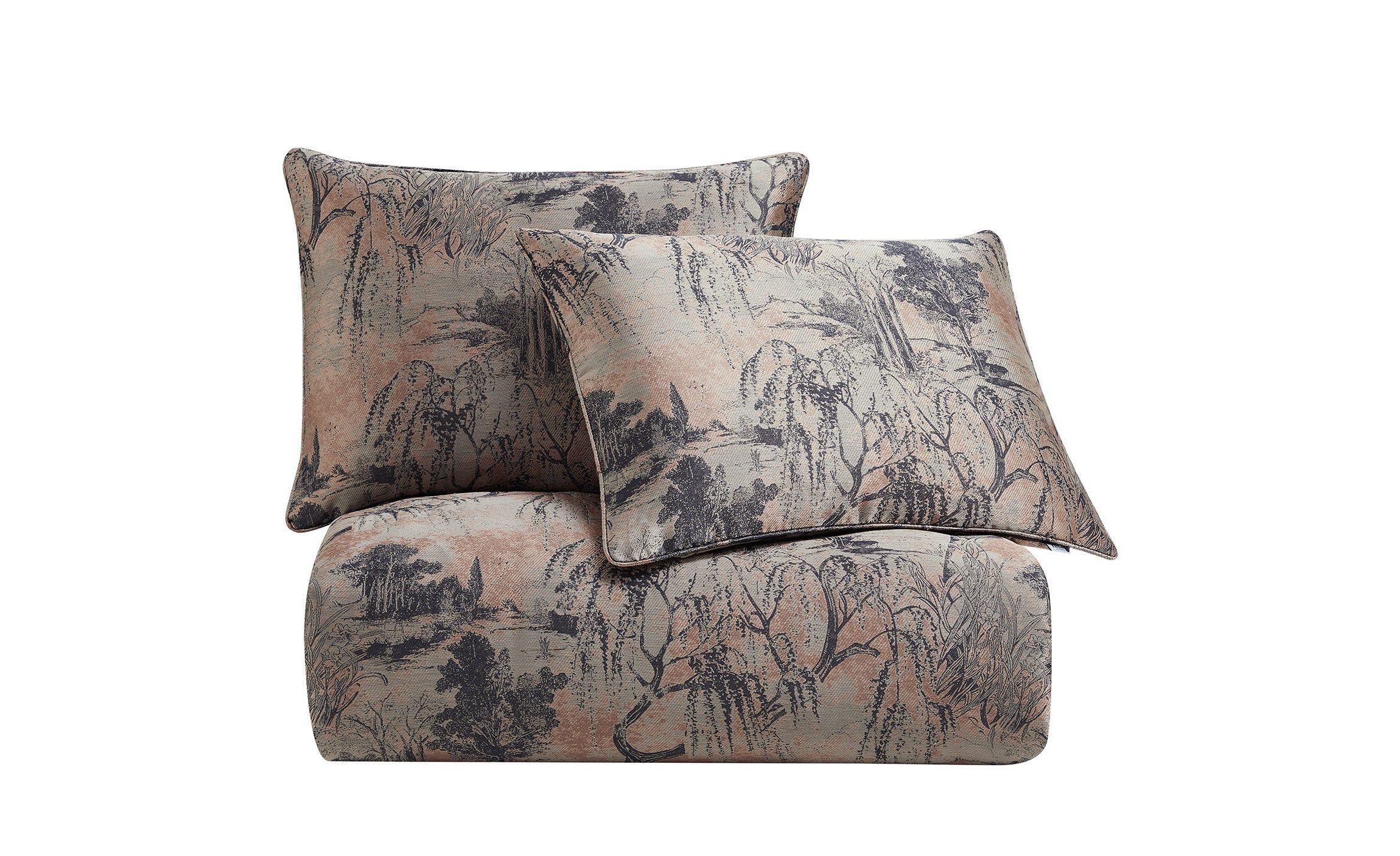 Pastoral Jacquard Comforter Set