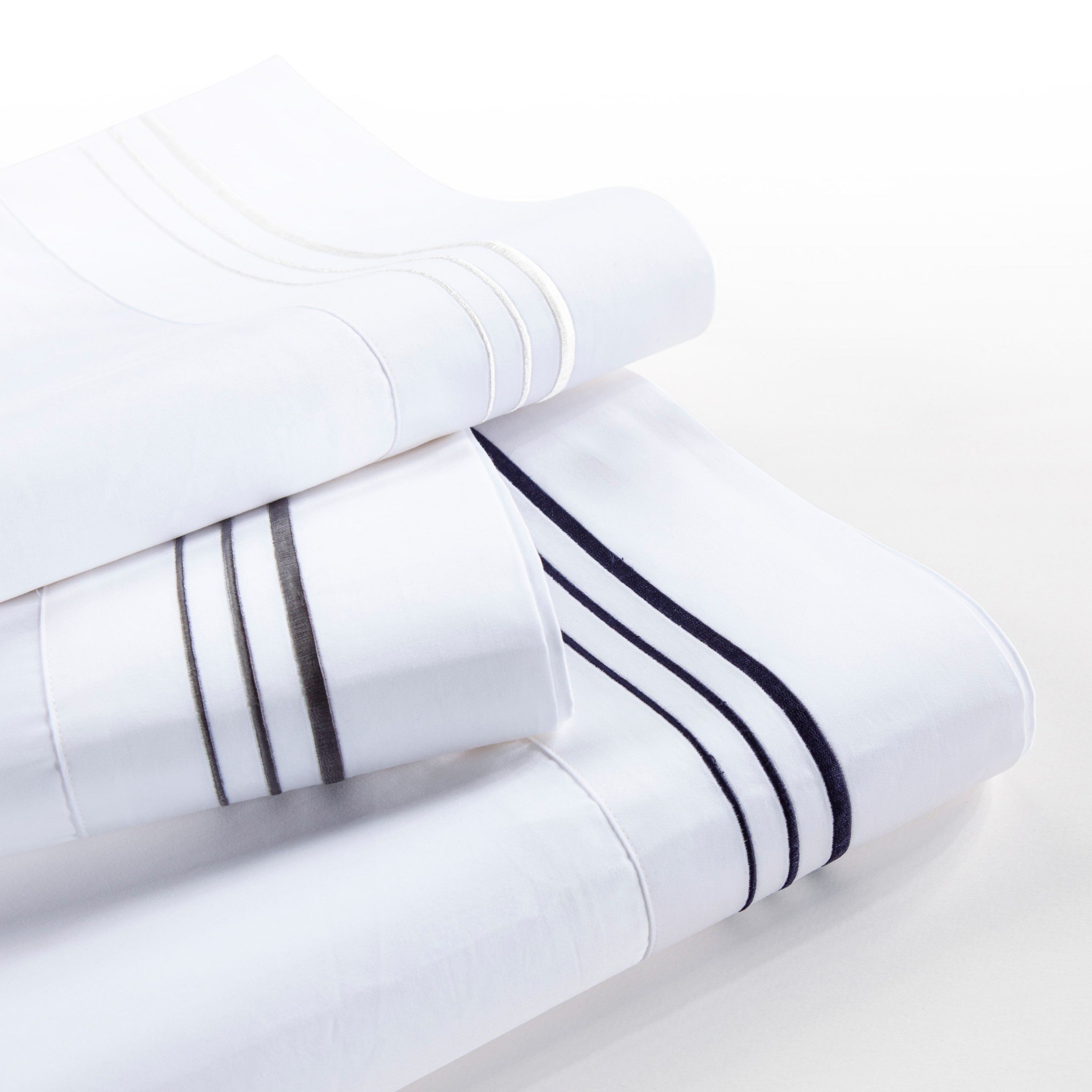 Embroidered Border Duvet Cover Set