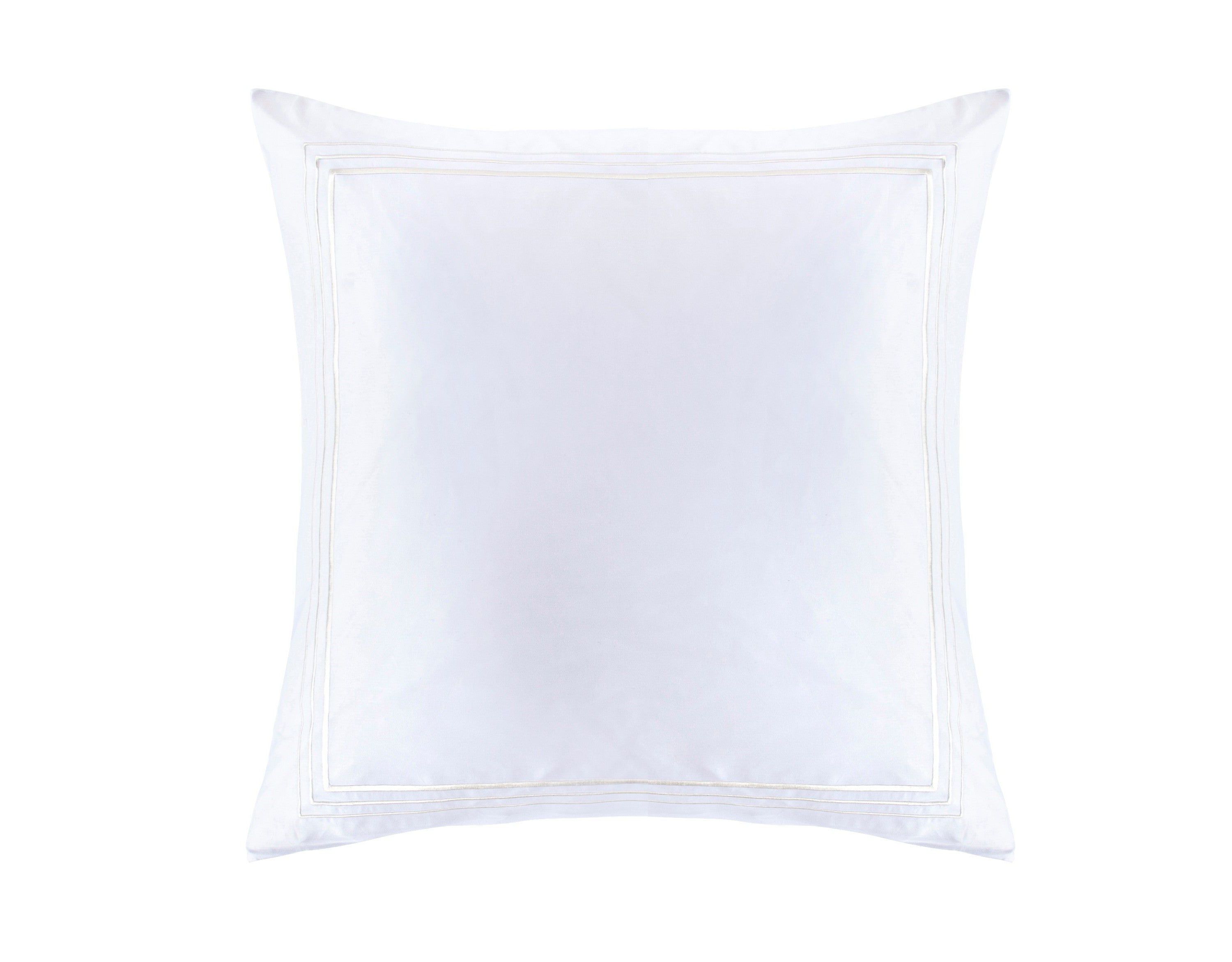 Embroidered Border Euro Sham