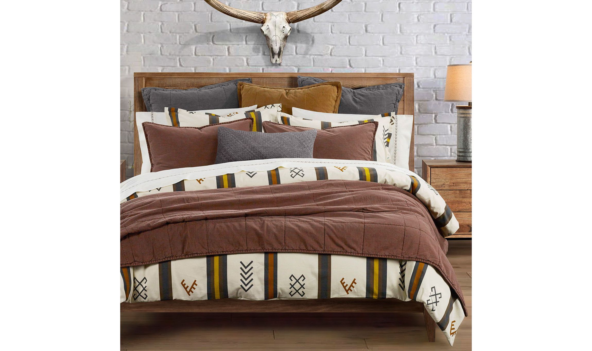 Toluca Canvas Comforter Set