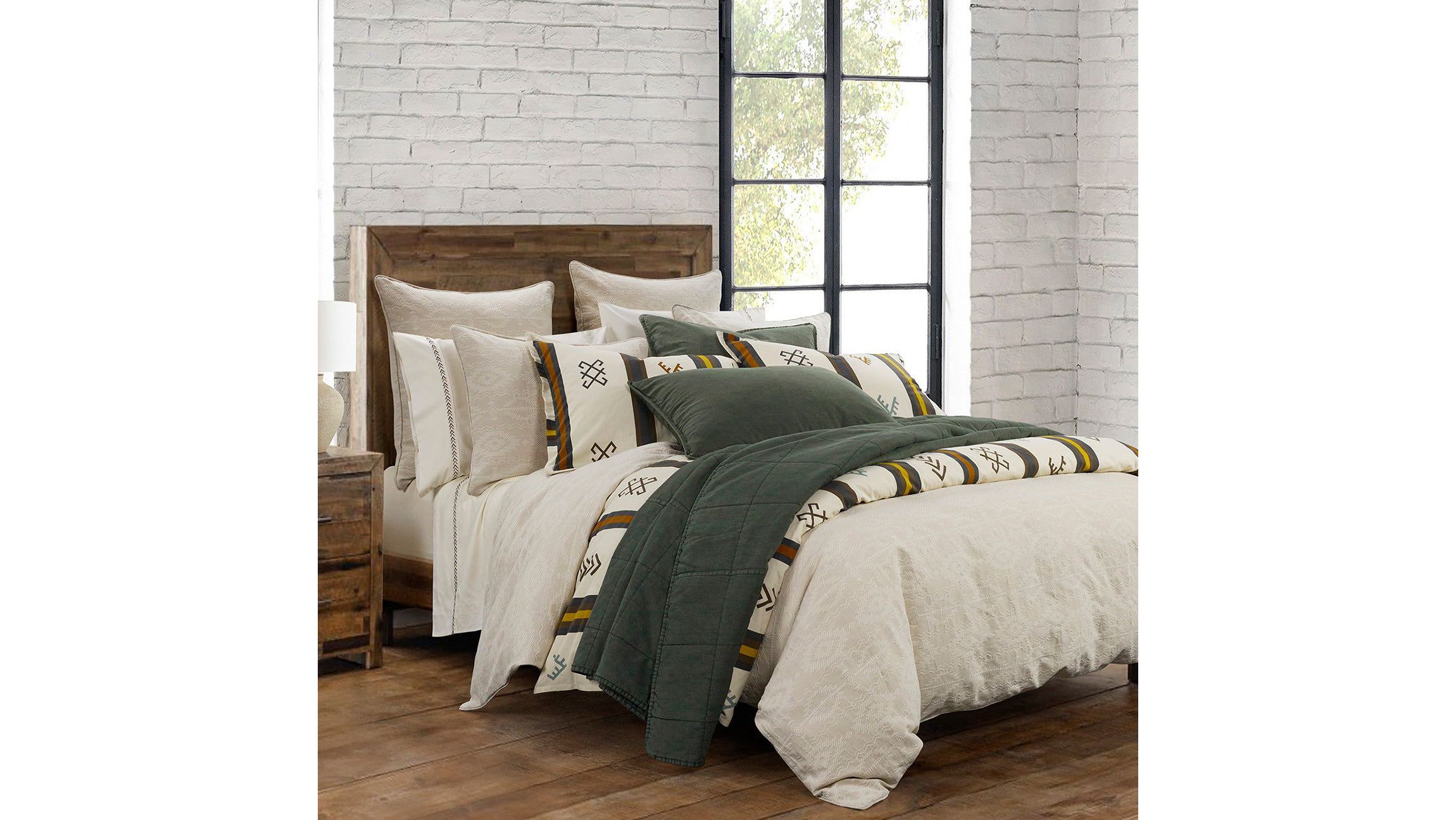 Toluca Canvas Comforter Set