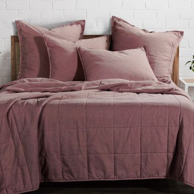 Paseo Road by HiEnd Accents Stonewashed Cotton Canvas Coverlet -  0840118812634