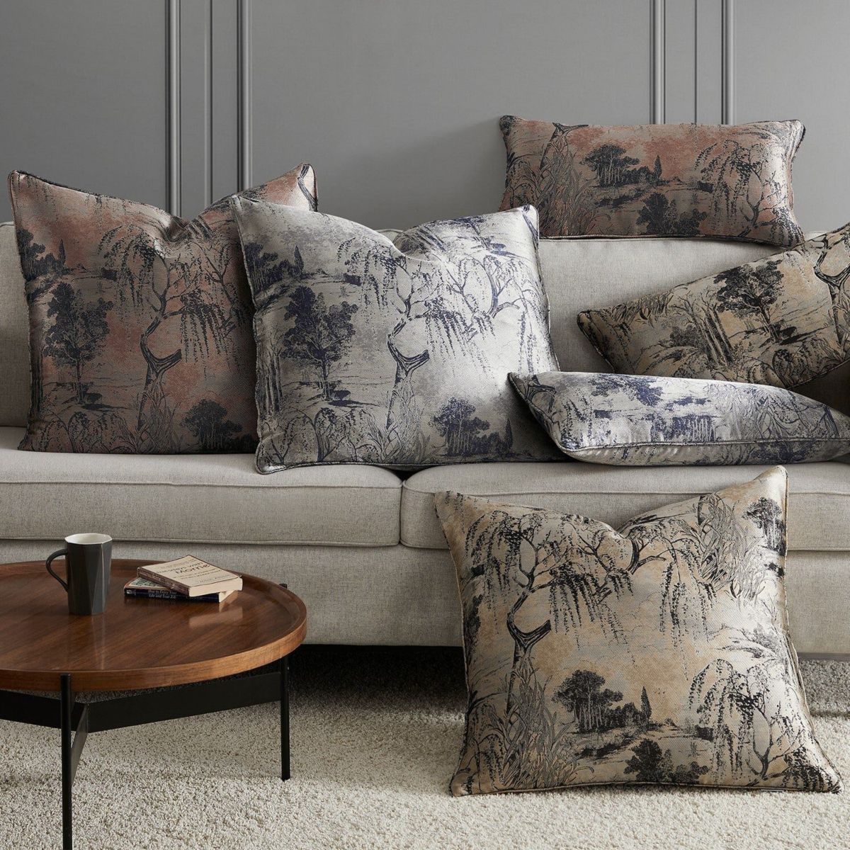 Pastoral Jacquard Euro Sham