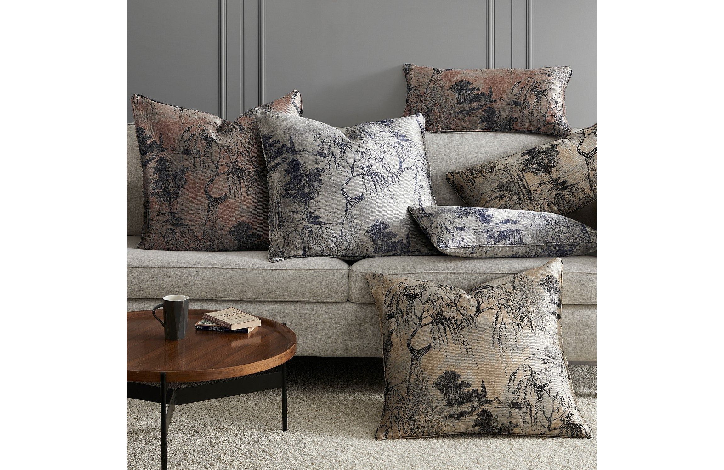 Pastoral Jacquard Euro Sham