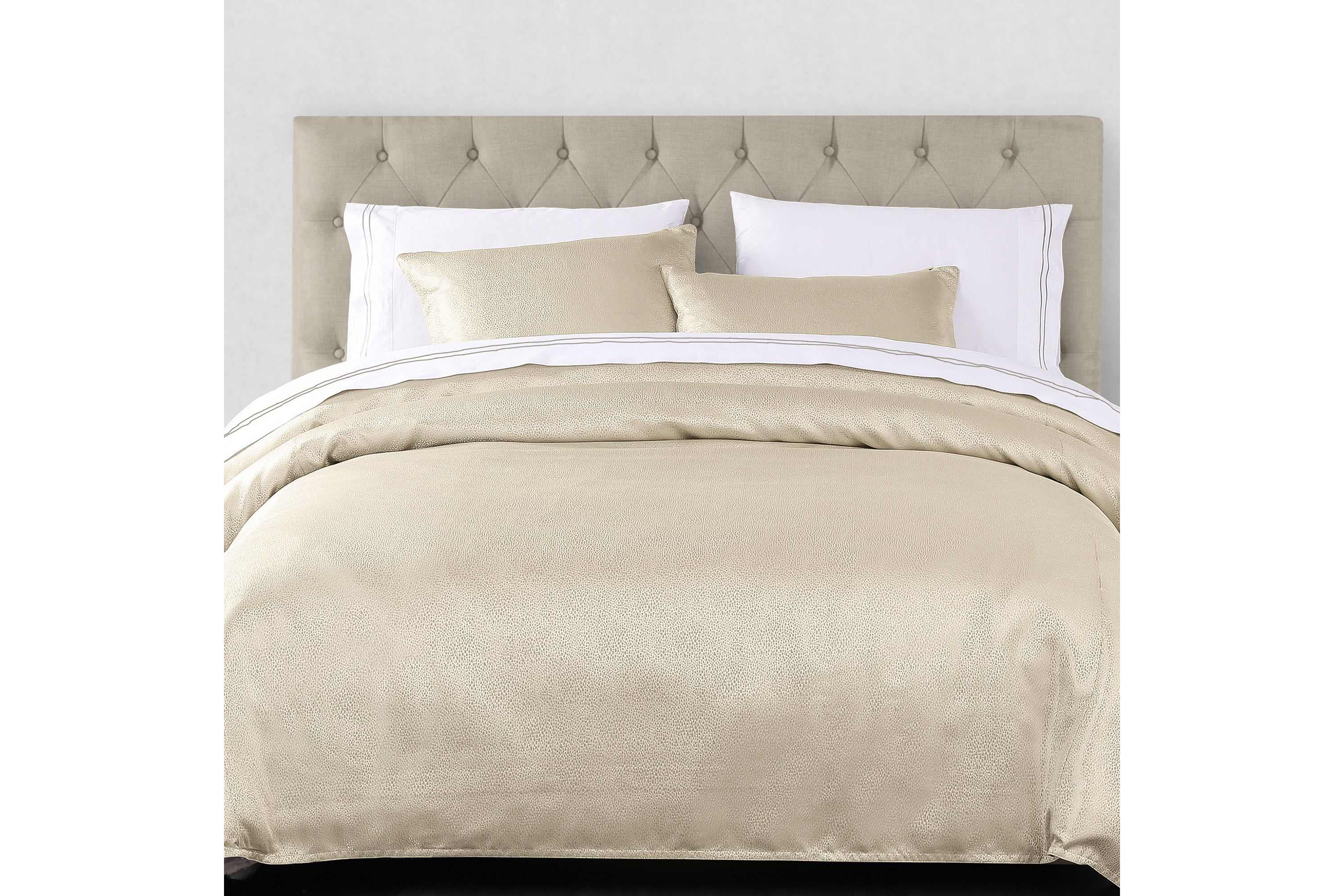 Marilyn Modern Bubble Metallic Jacquard Comforter Set, 3-Piece