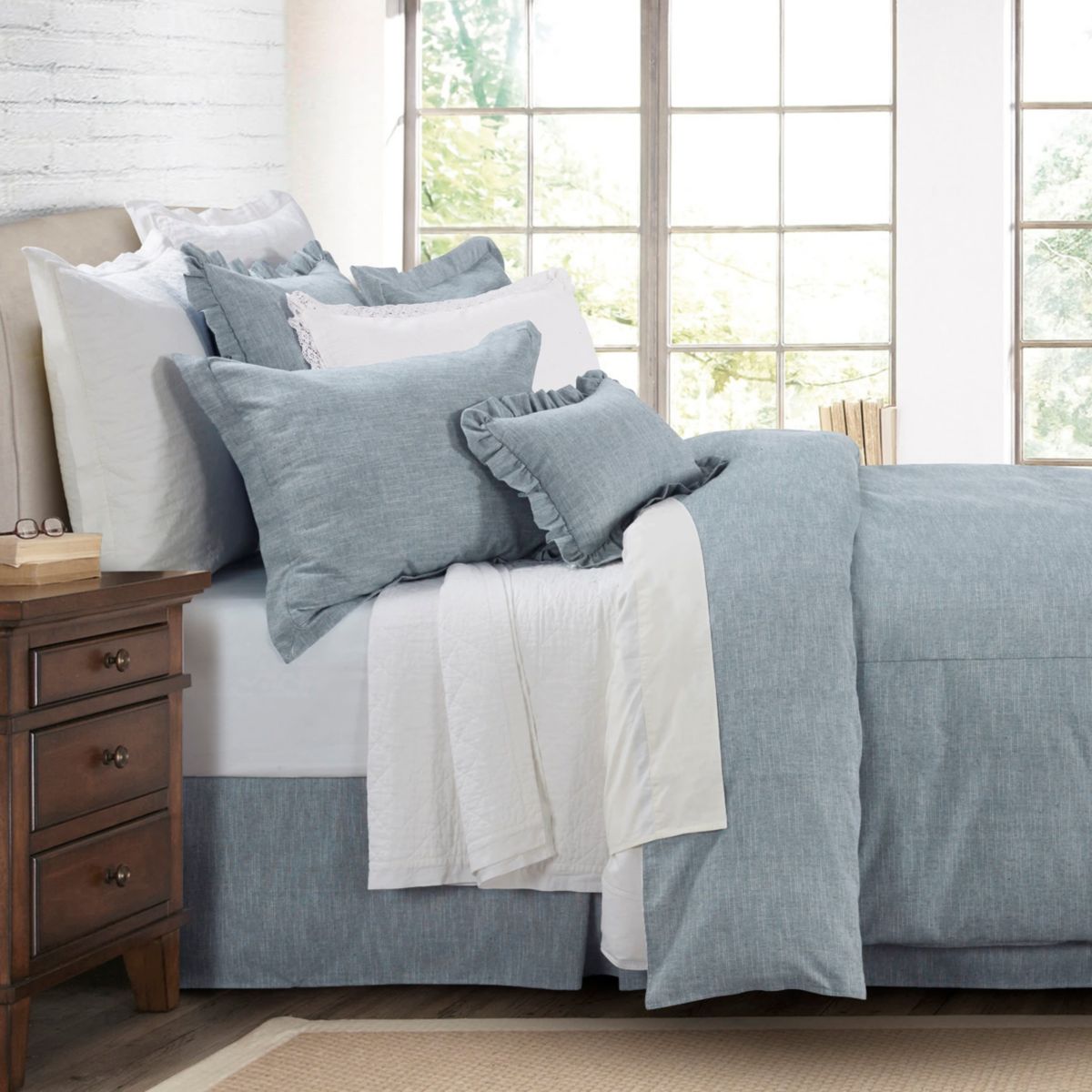 Chambray Comforter Set