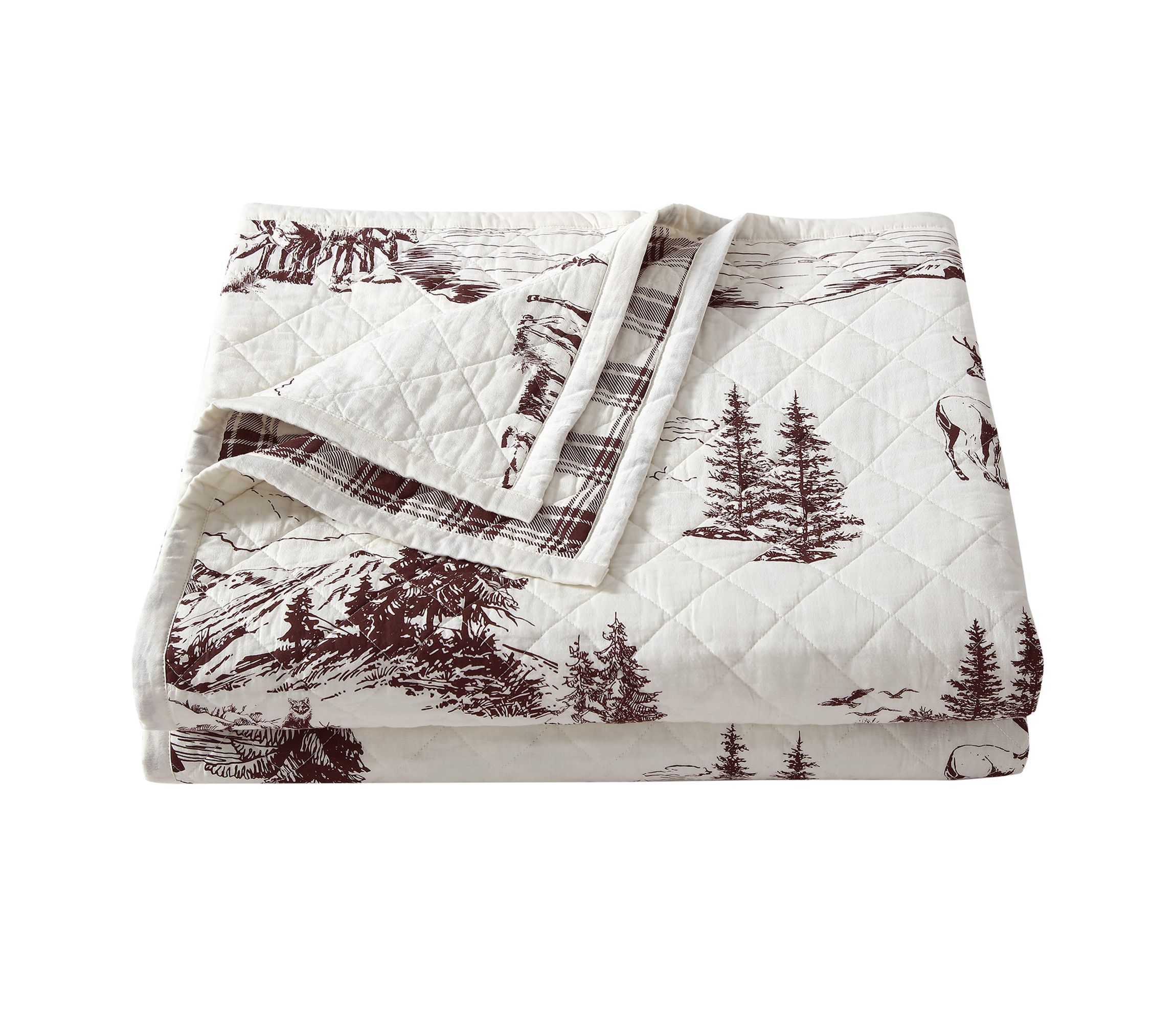 White Pine Reversible Quilt Set