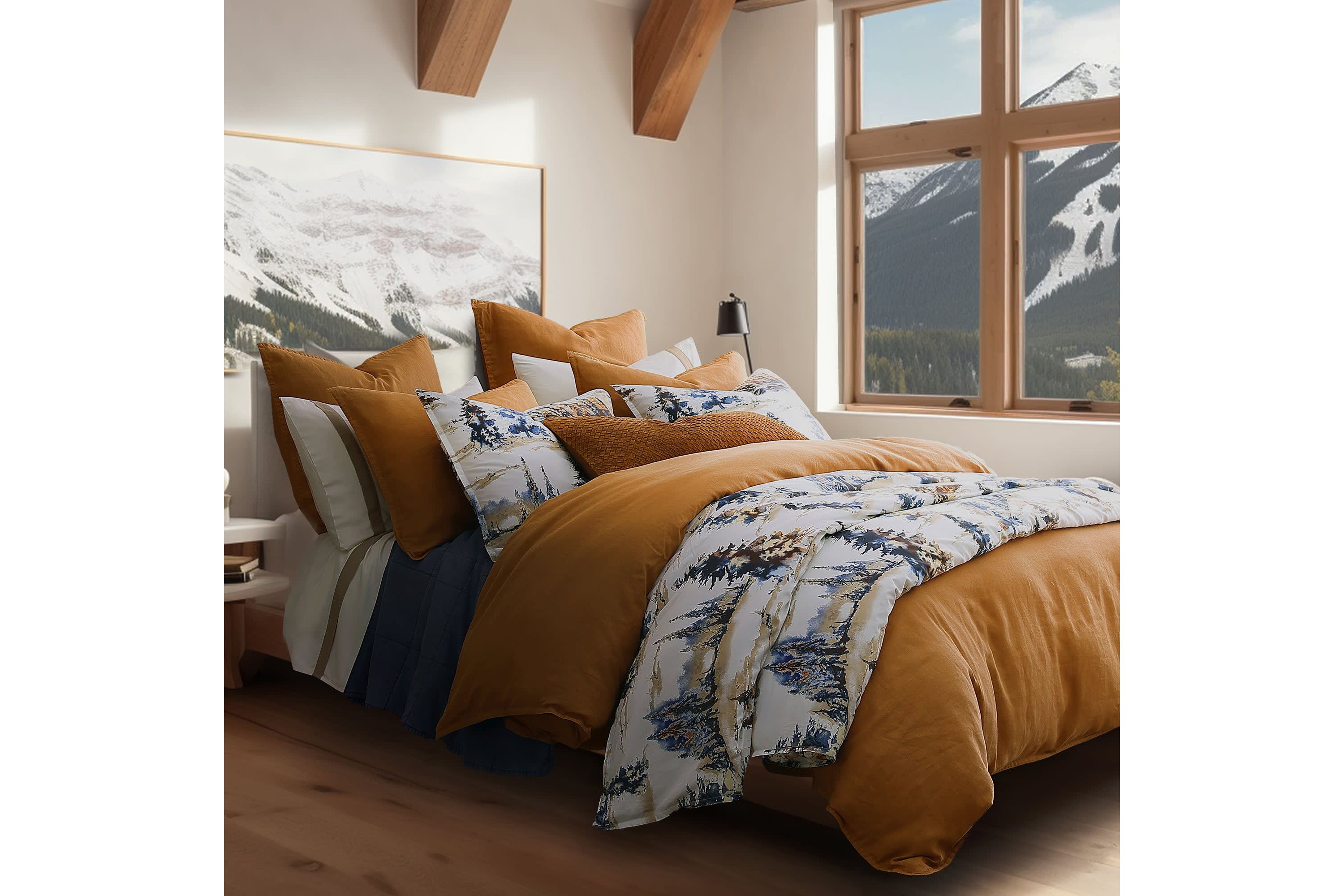 Acadia Reversible Duvet Cover Set, 3 Piece