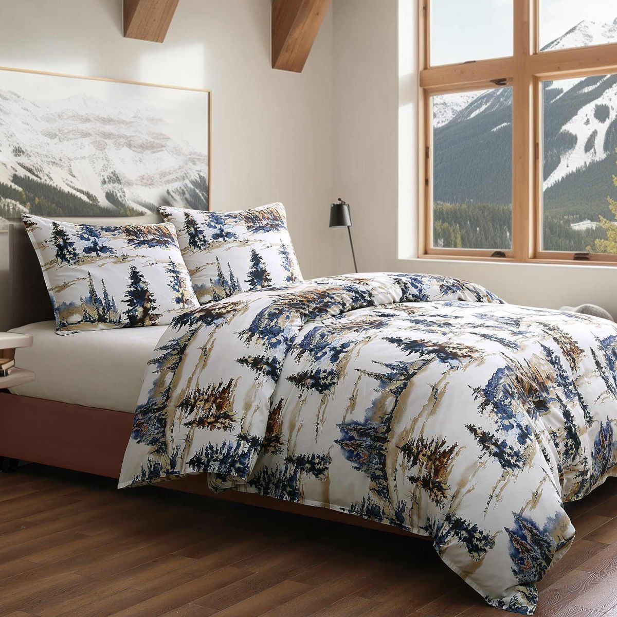 Acadia Reversible Duvet Cover Set, 3 Piece