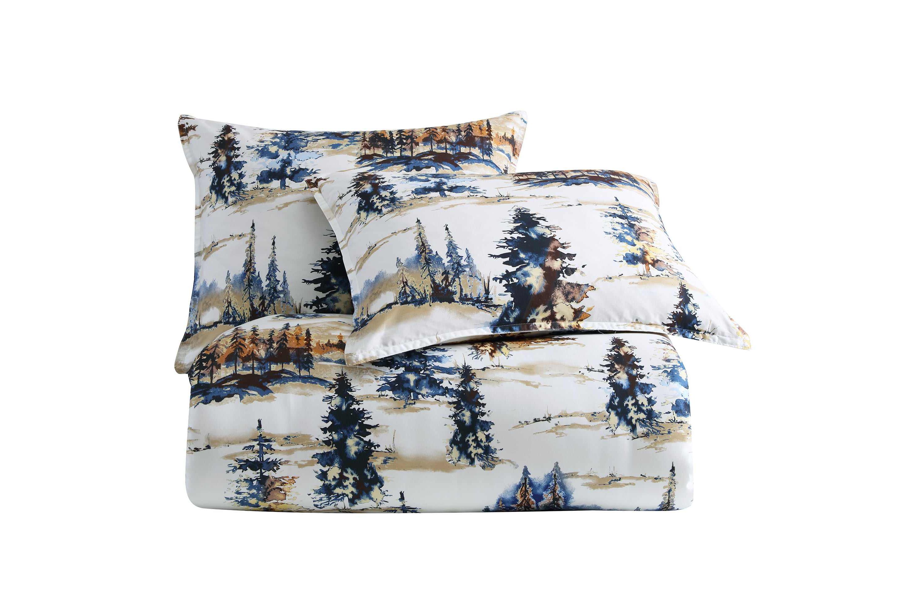 Acadia Reversible Duvet Cover Set, 3 Piece