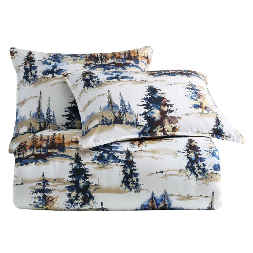 Acadia Reversible Duvet Cover Set, 3 Piece