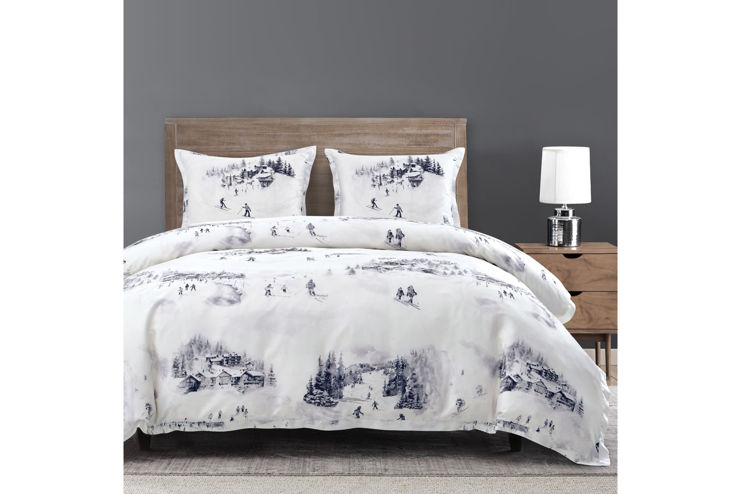 Ski Toile Lyocell 3PC Comforter Set
