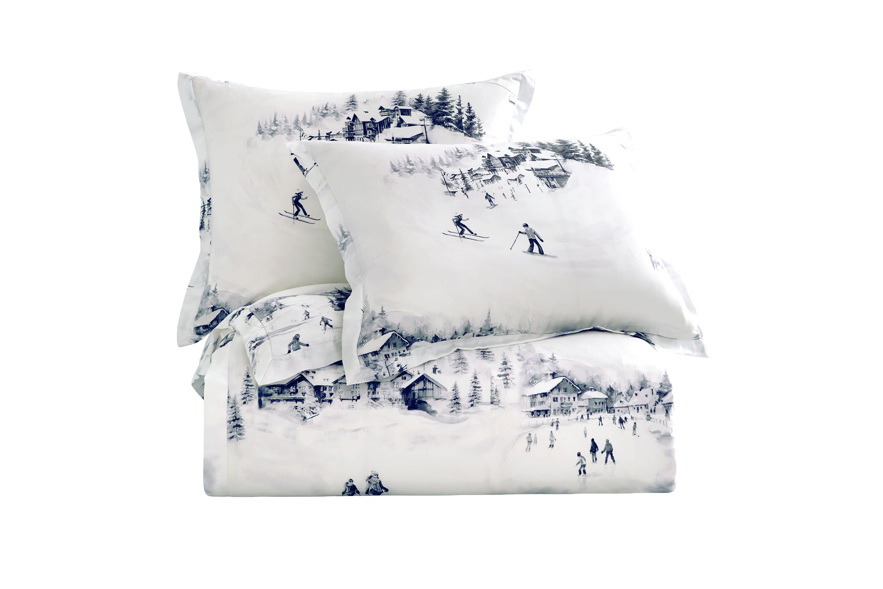 Ski Toile Lyocell 3PC Comforter Set