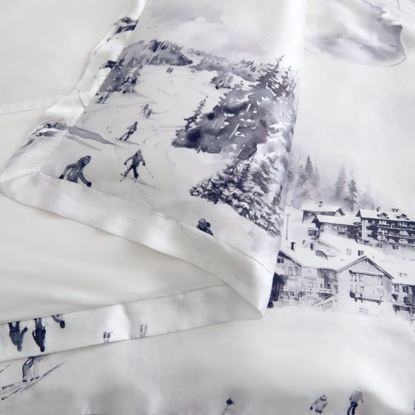 Ski Toile Lyocell 3PC Comforter Set