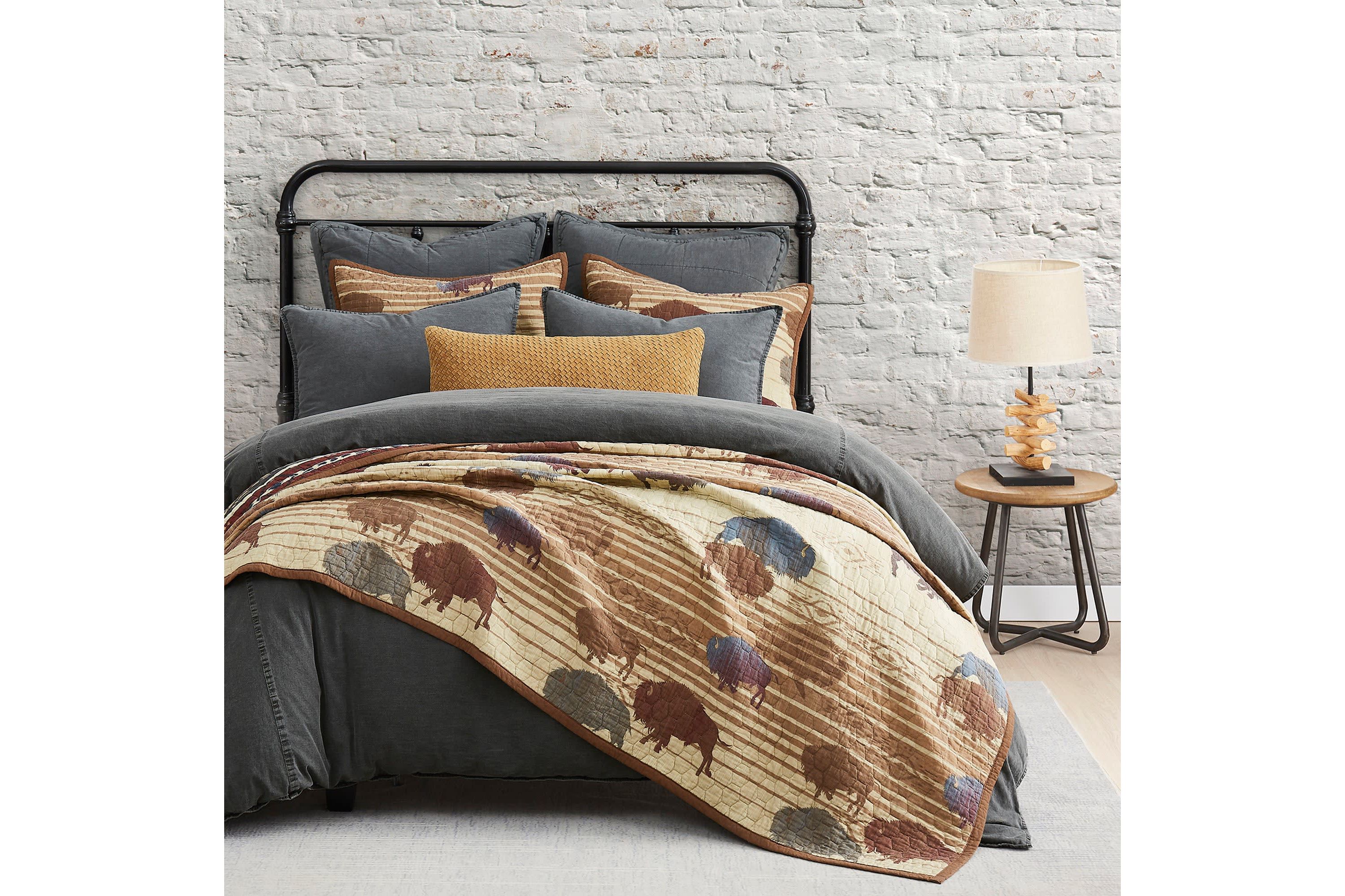 Home on the Range Reversible Quilt Set, 3-Piece
