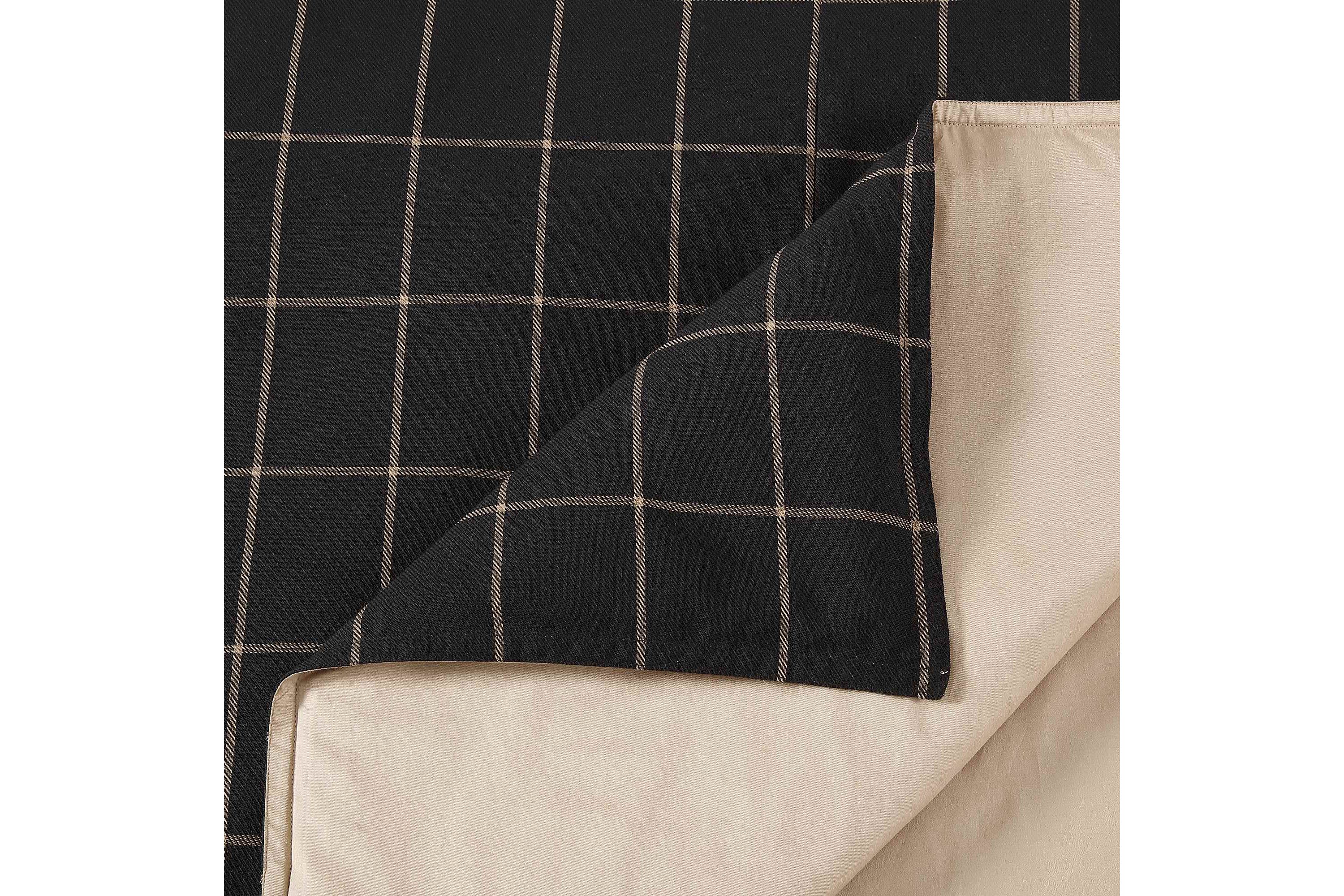 Windowpane Plaid Comforter Set, 3-Piece