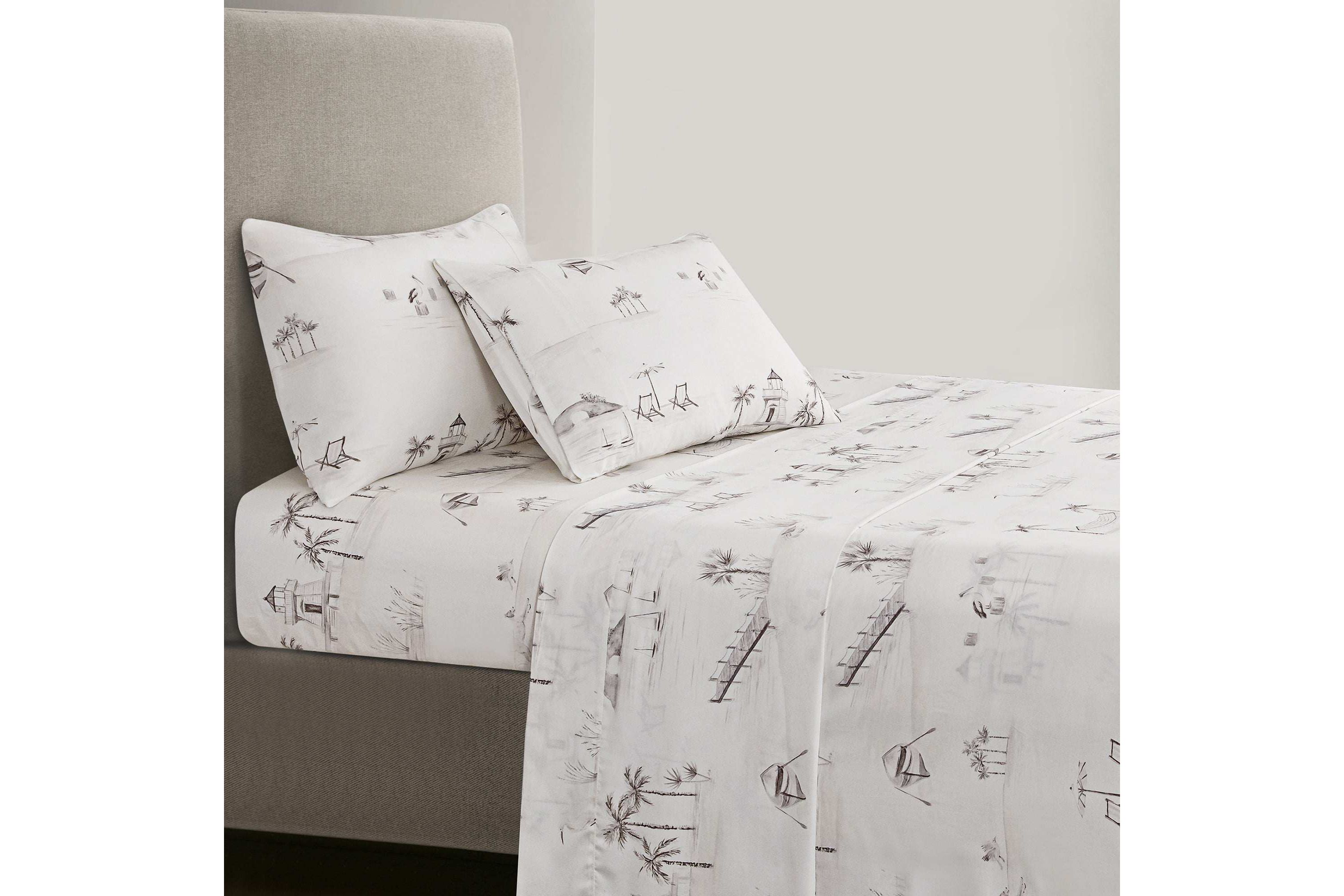 Seaside Lyocell Sheet Set, 4-Piece