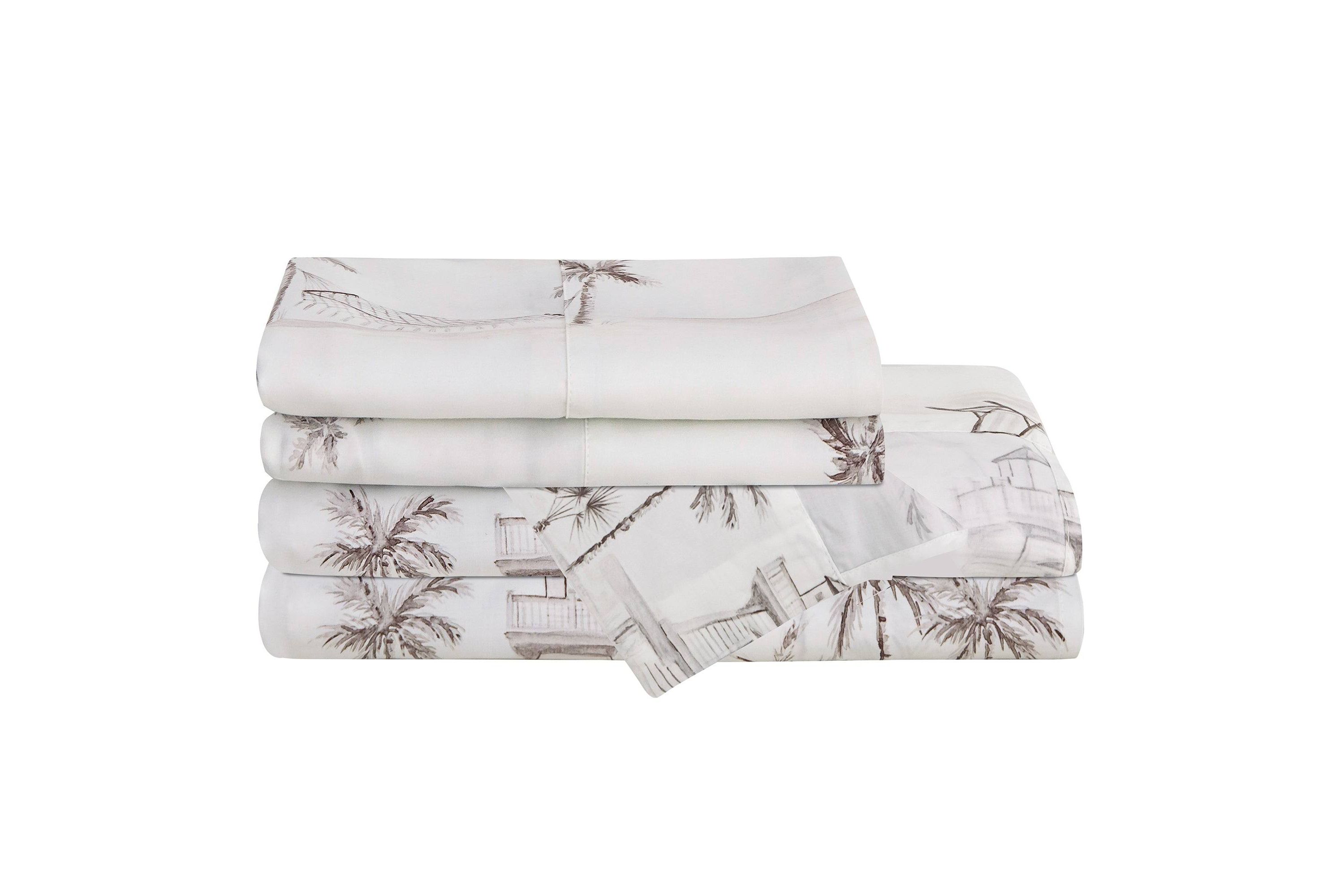 Seaside Lyocell Sheet Set, 4-Piece