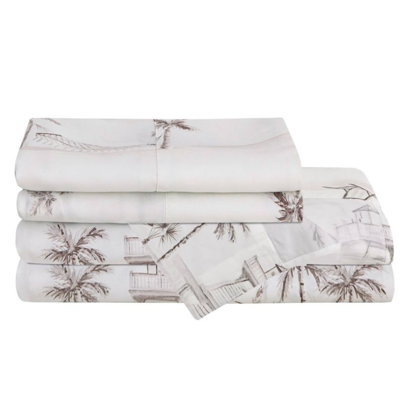 Seaside Lyocell Sheet Set, 4-Piece