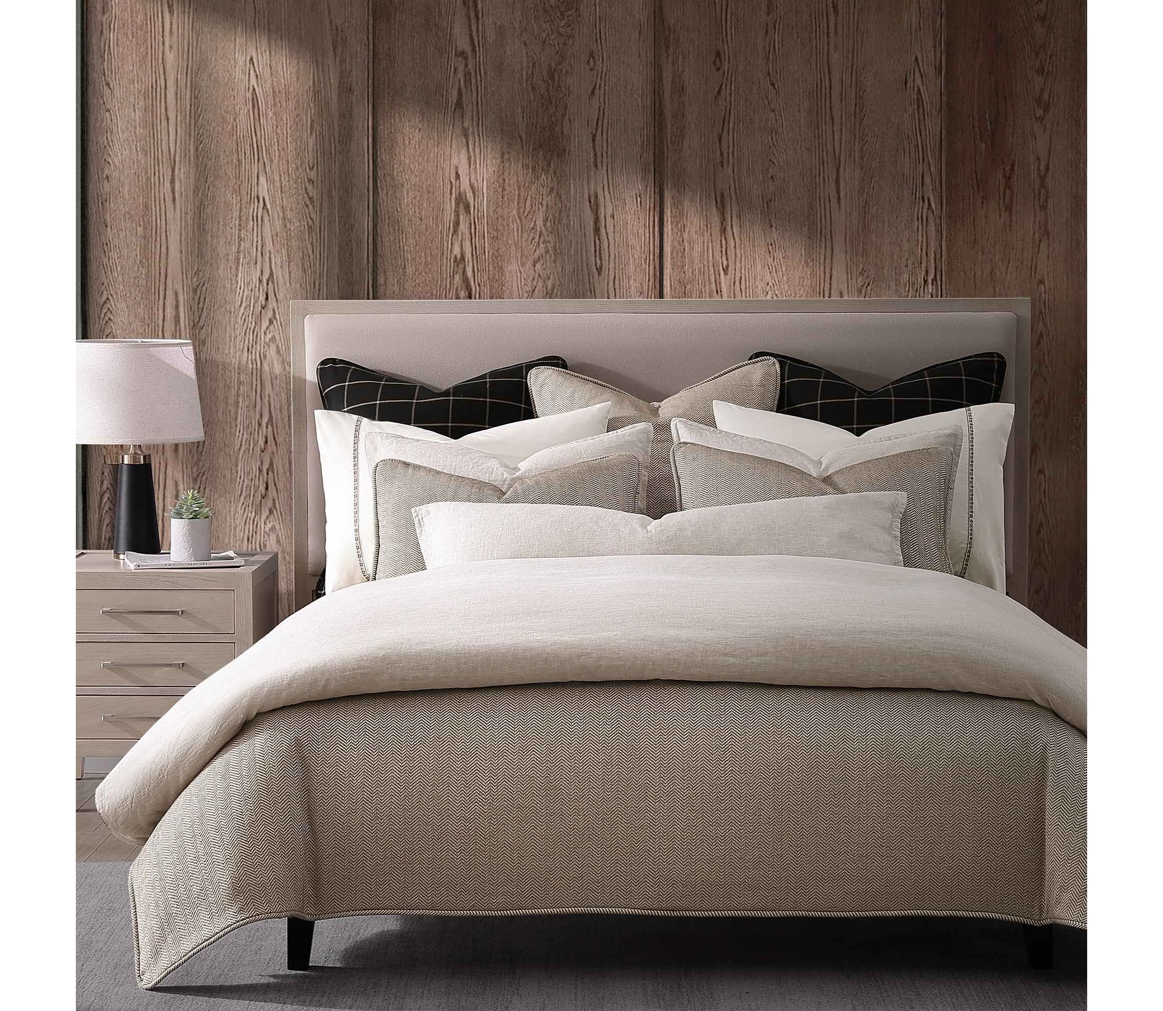 Chenille Herringbone Comforter Set, 3-Piece