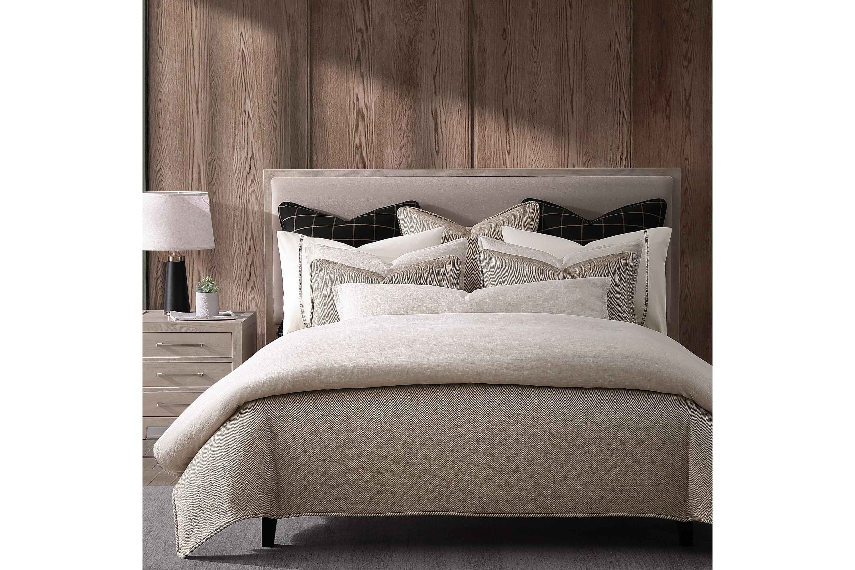 Chenille Herringbone Comforter Set, 3-Piece