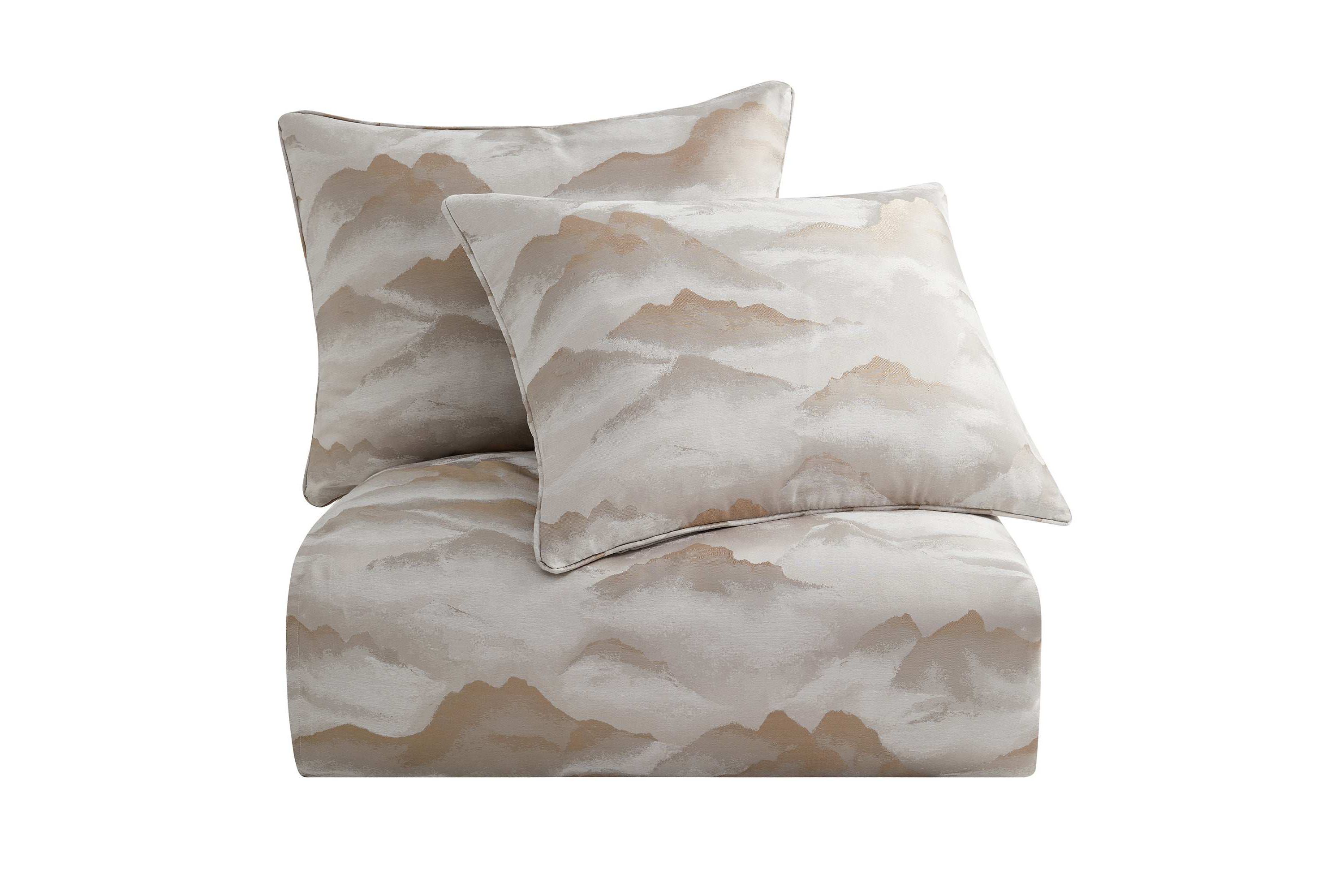 Serenity Modern Jacquard Comforter Set, 3-Piece