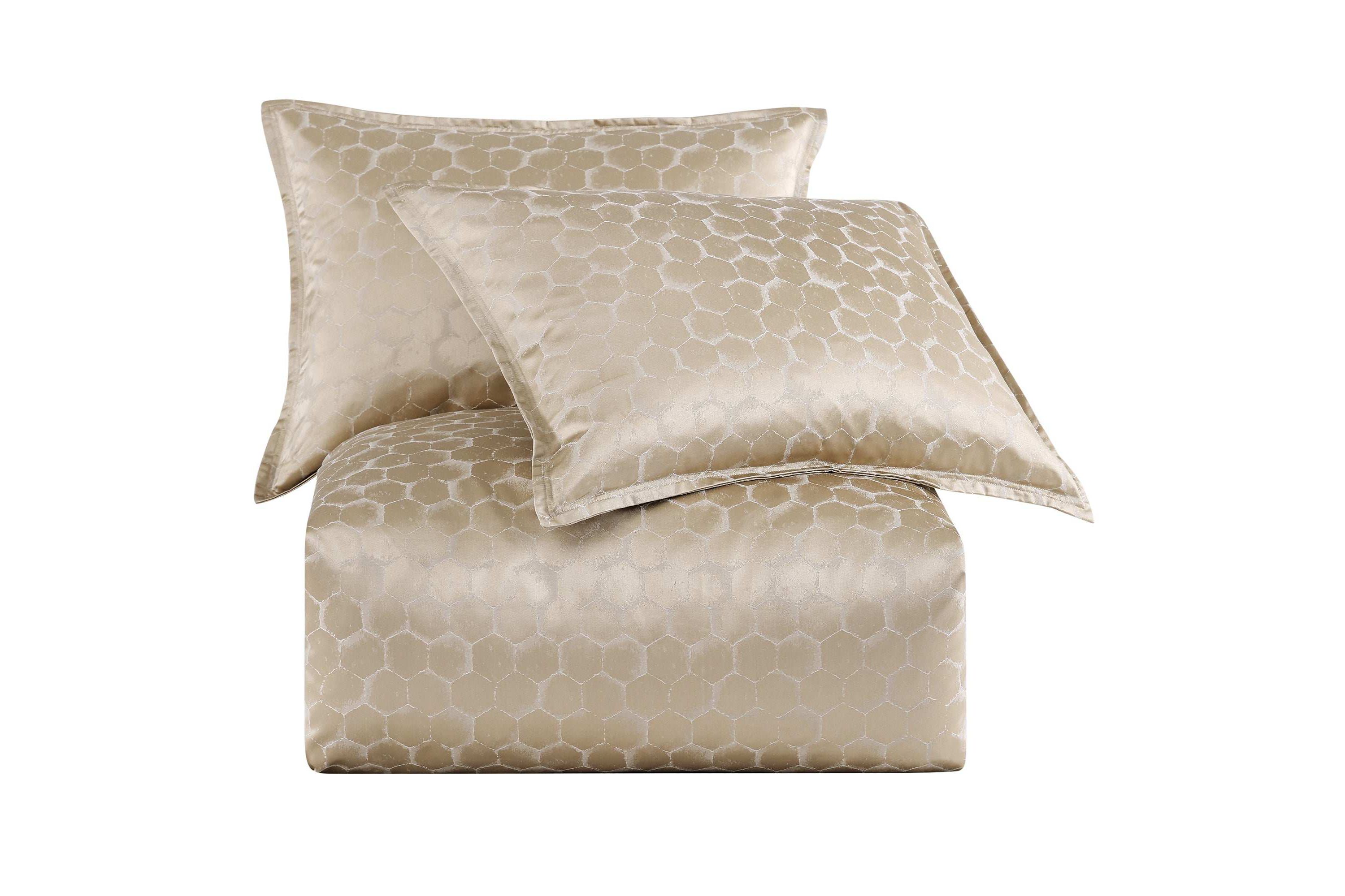 Honeycomb Jacquard Comforter Set, 3-Piece