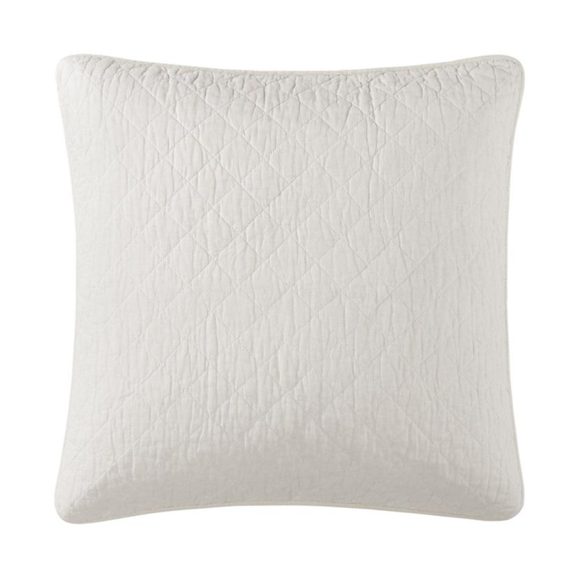 Indigo Hill by HiEnd Accents Cotton Comfort Shabby Chic Lightweight 27x27 inch Euro Sham