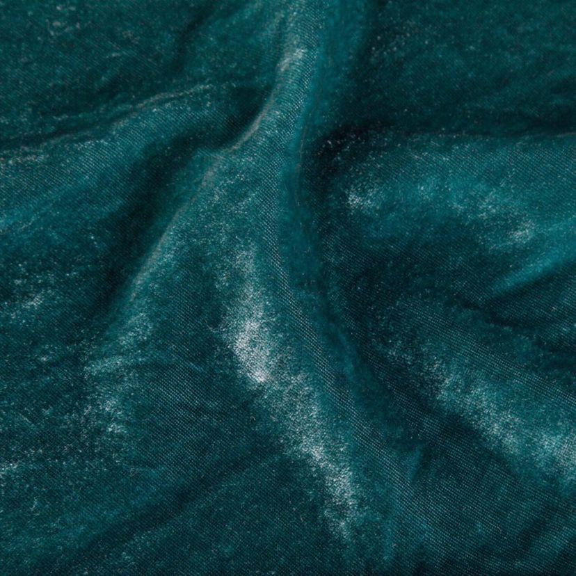 HiEnd Accents Stella Faux Silk Velvet Romantic Western Waterfall 2 Piece Pillowcase Set