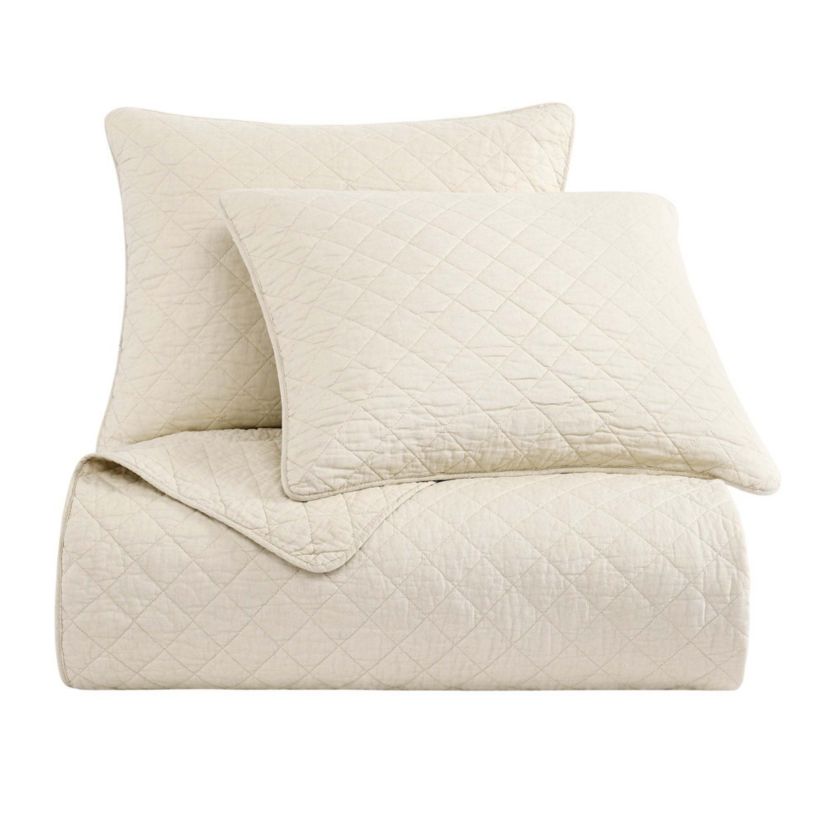 Indigo Hill by HiEnd Accents Cotton Comfort Shabby Chic Bedding Lightweight 3 Piece Quilt Set