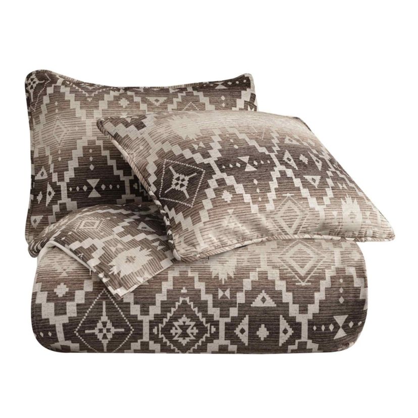 Paseo Road Chalet Aztec Southwestern Rustic Style Bedding 3 Piece Duvet Cover Set