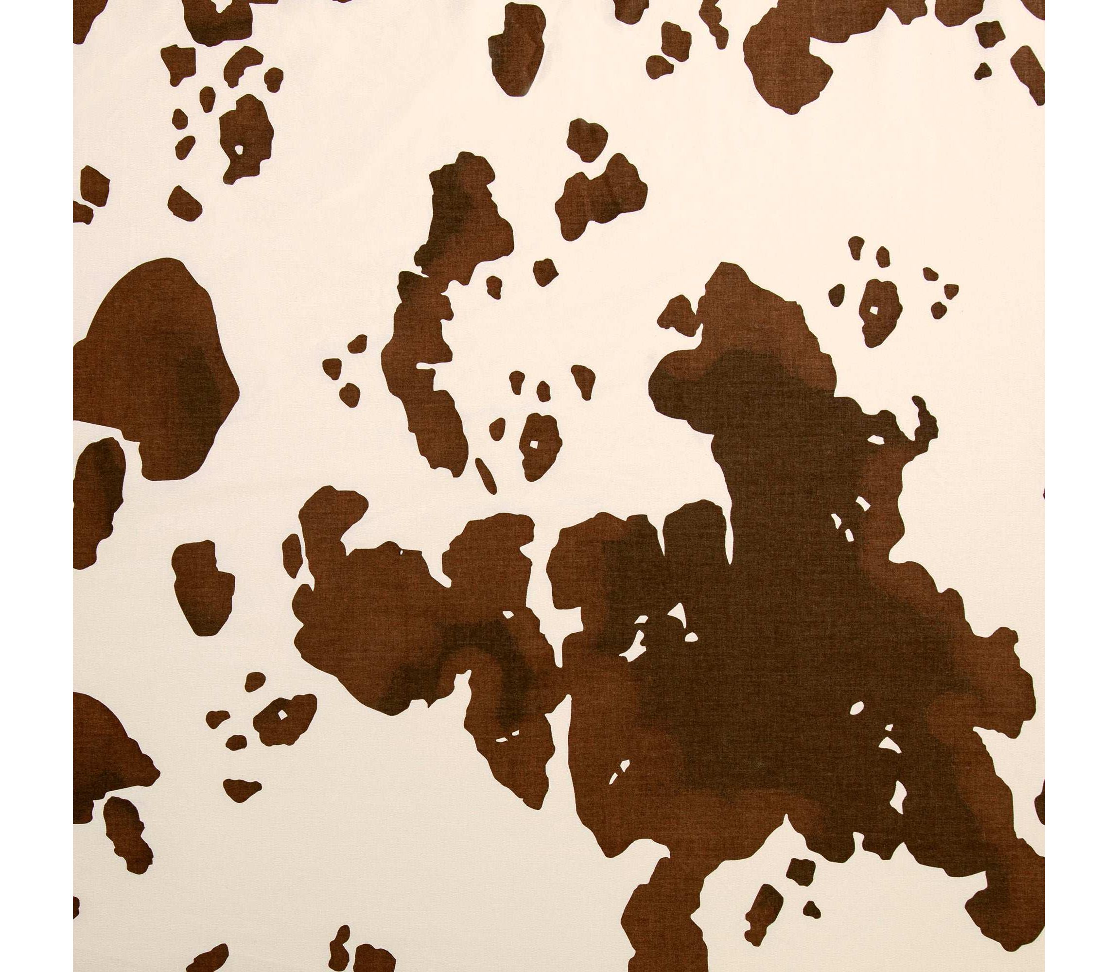 Paseo Road Elsa Cowhide 200TC Cotton Cow Print Western Bedding 4 Piece Sheet Set