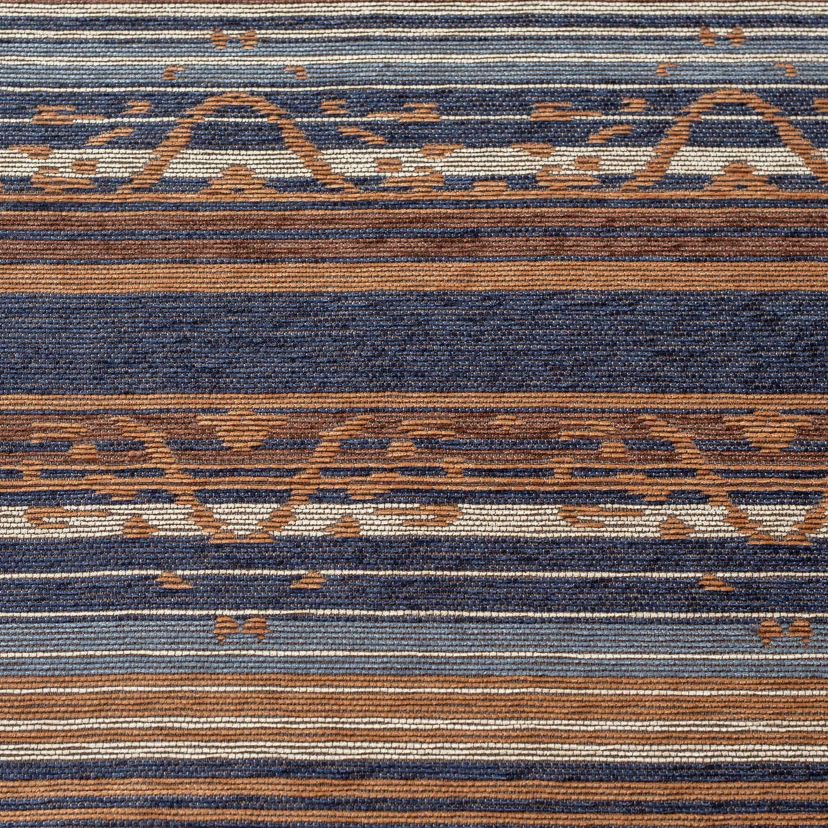 Paseo Road Estes Striped Rustic Western Chenille Jacquard Throw Blanket, 50"x60"