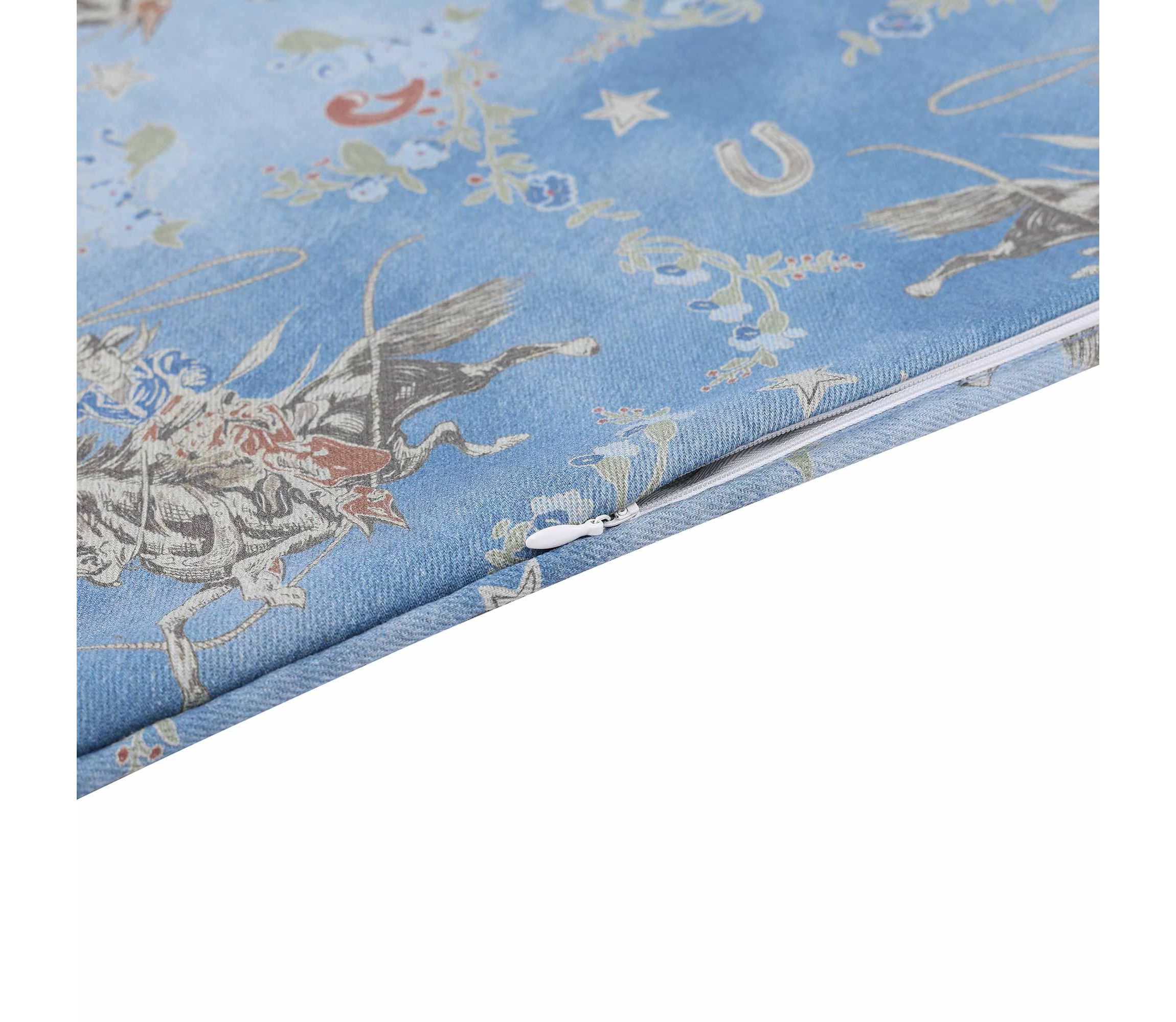 Tasha Polizzi for Paseo Road Lee Western Washed Denim 3 Piece Comforter Set