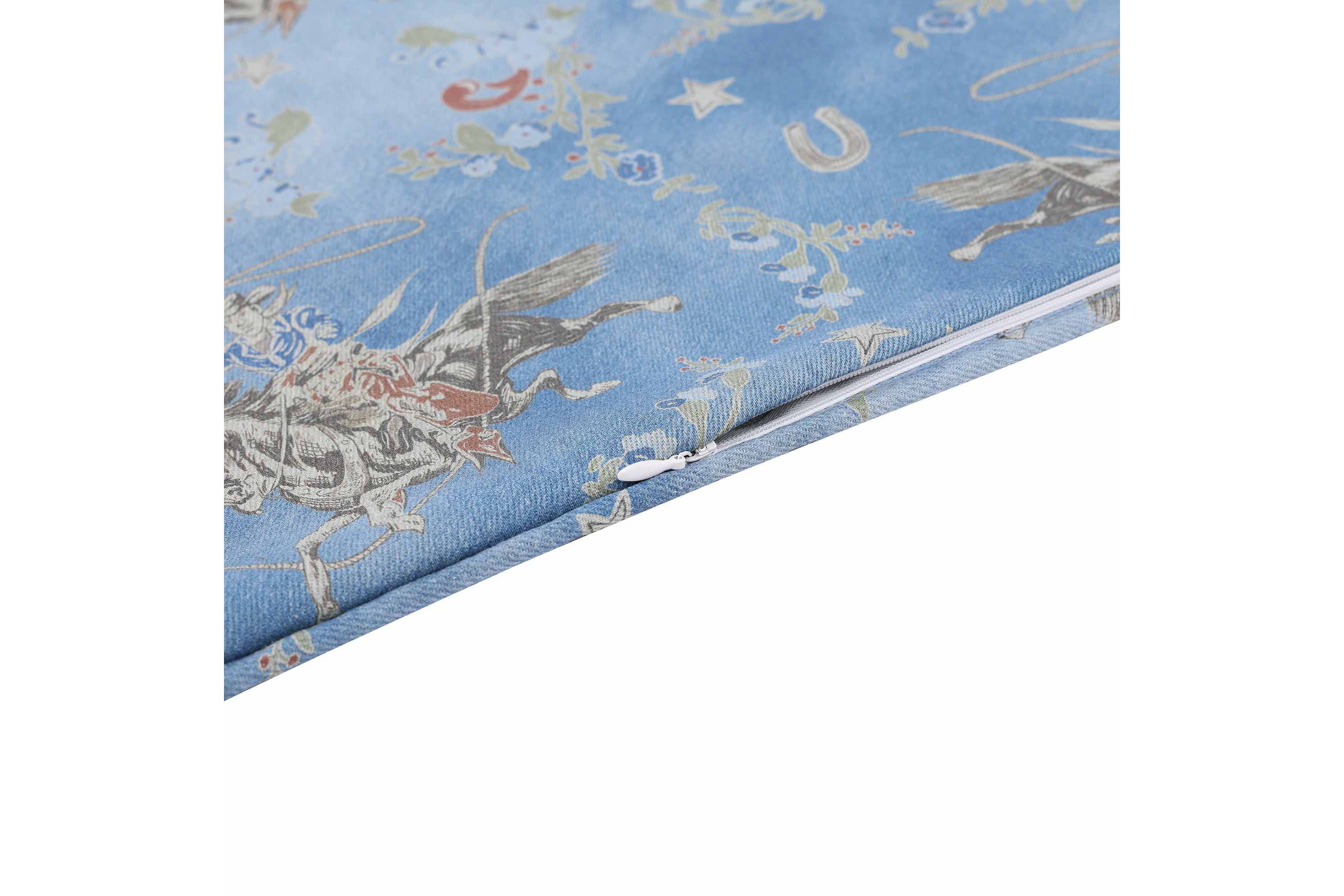 Tasha Polizzi for Paseo Road Lee Western Washed Denim 3 Piece Comforter Set