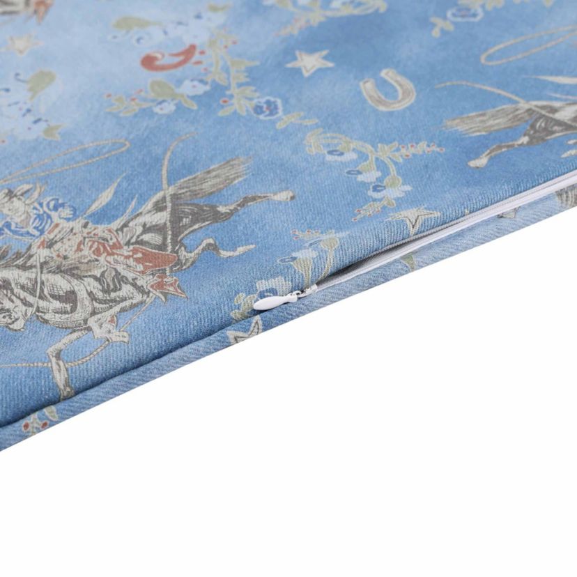 Tasha Polizzi for Paseo Road Lee Western Washed Denim 3 Piece Comforter Set