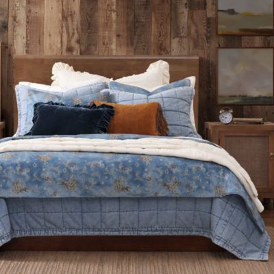 Tasha Polizzi for Paseo Road Lee Western Washed Denim Duvet Cover Set
