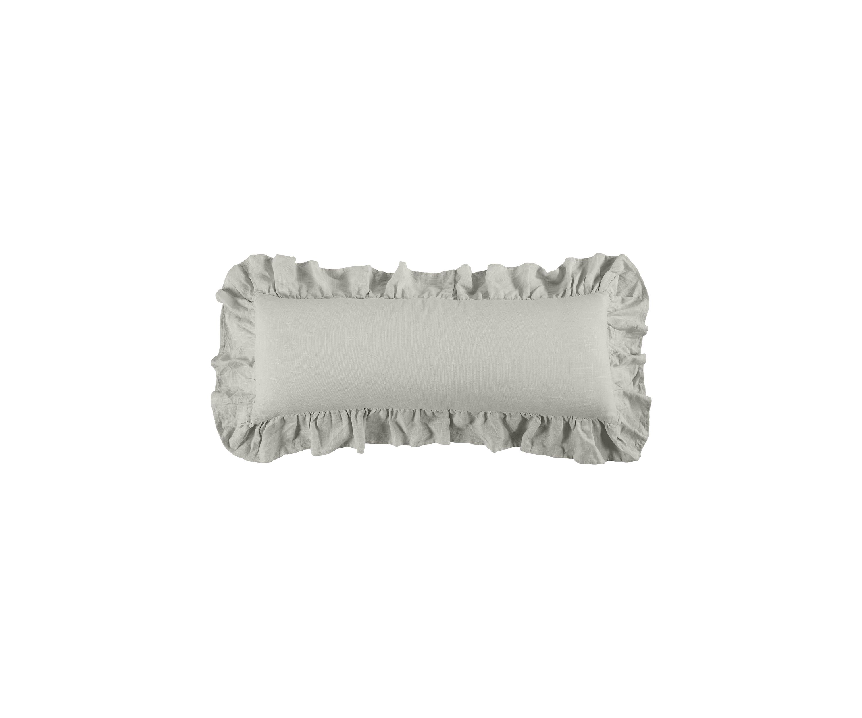 Luna Ruffled Throw Pillow