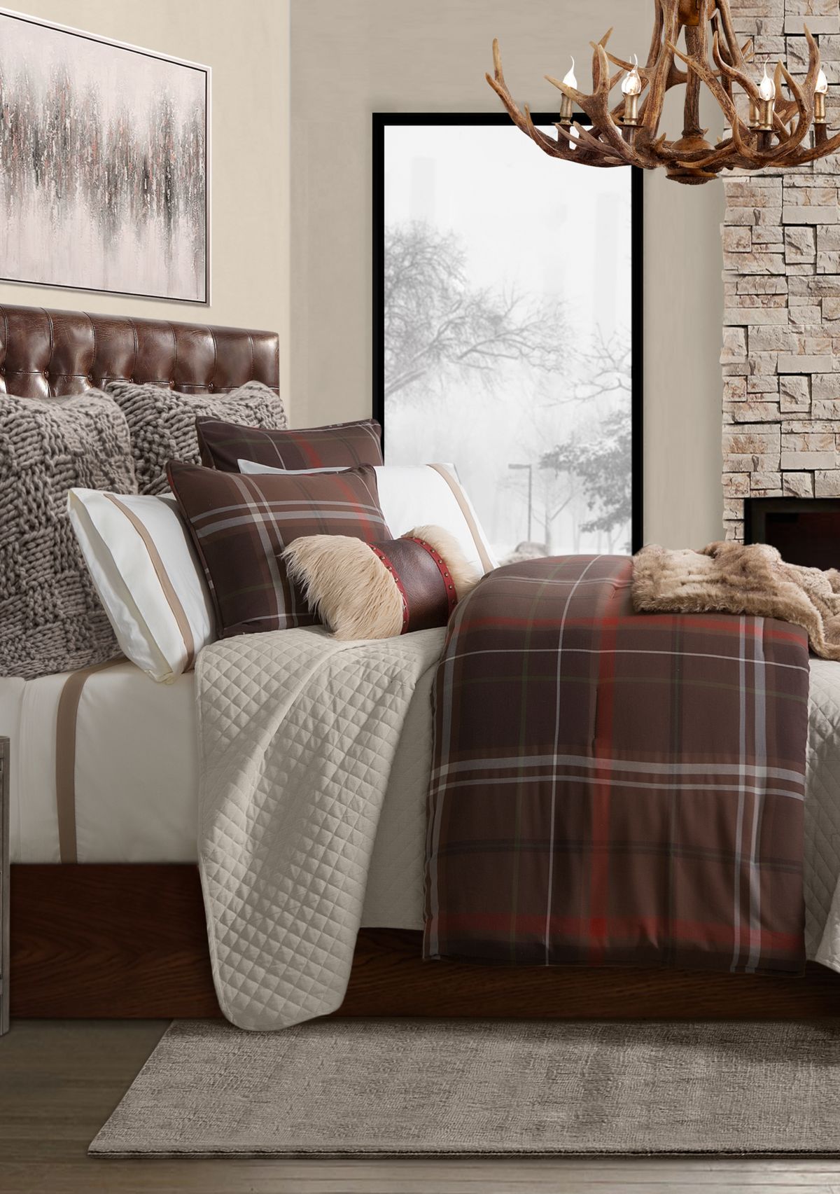 Jackson Plaid Comforter Set
