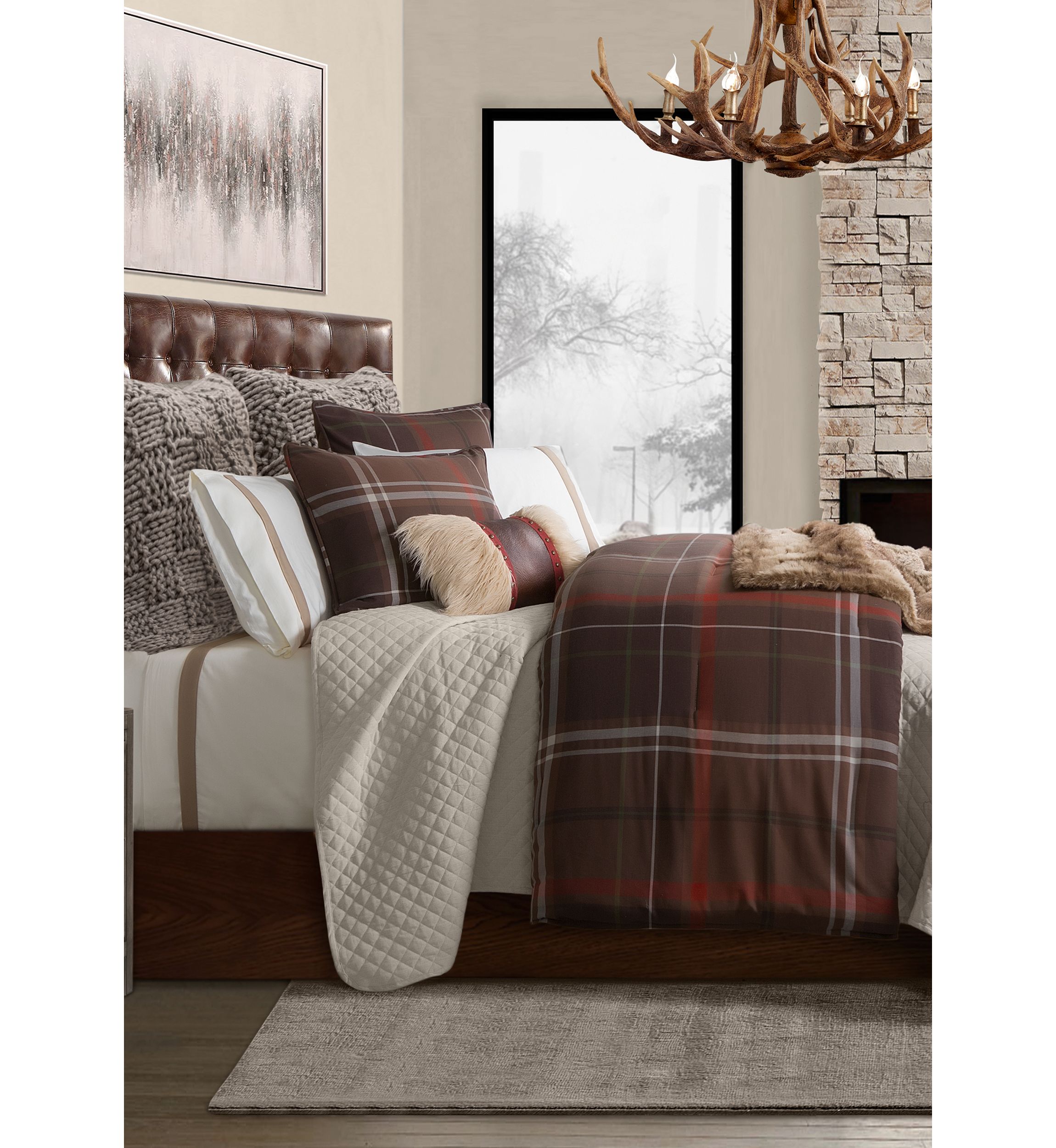 Jackson Plaid Comforter Set