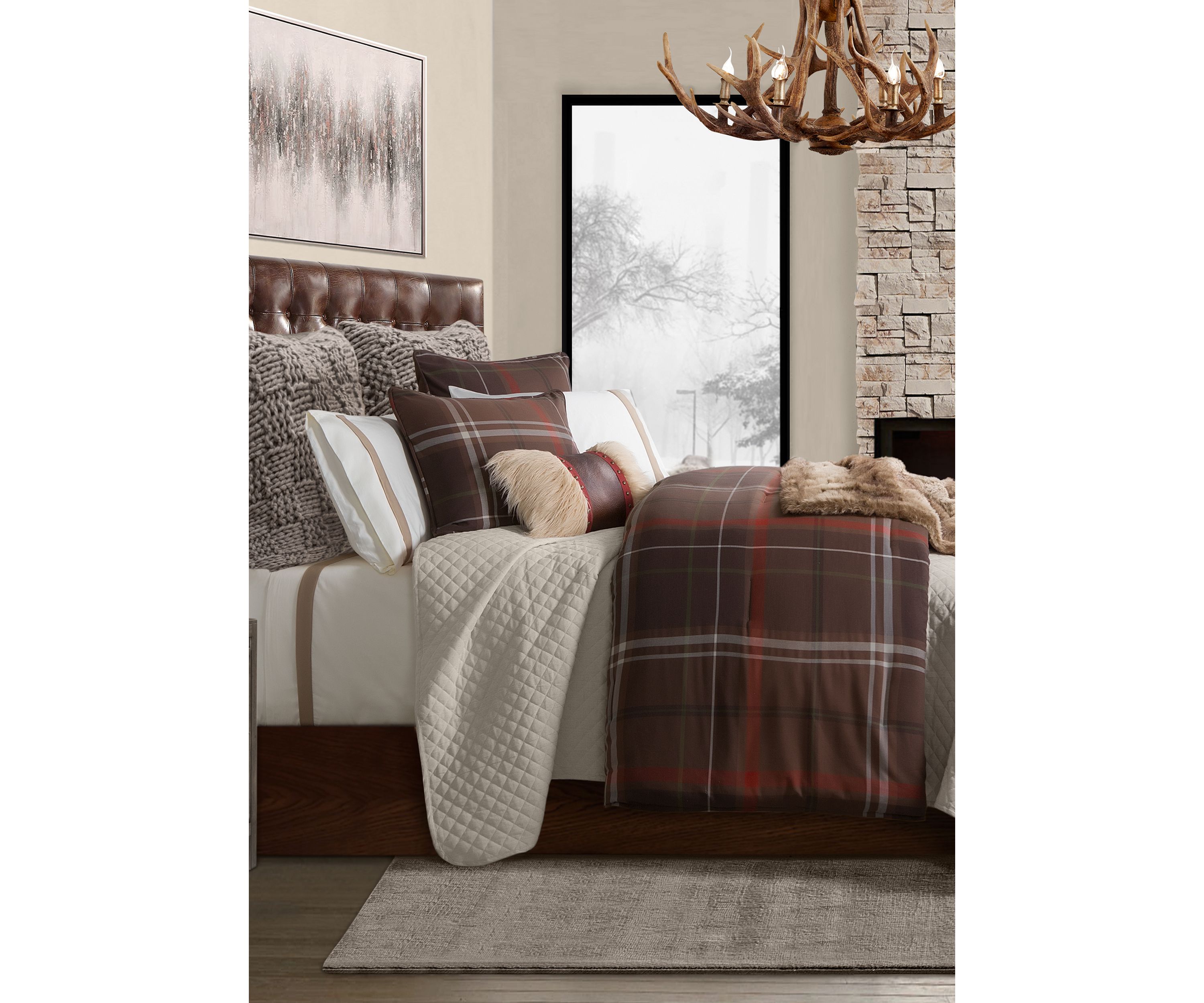 Jackson Plaid Comforter Set
