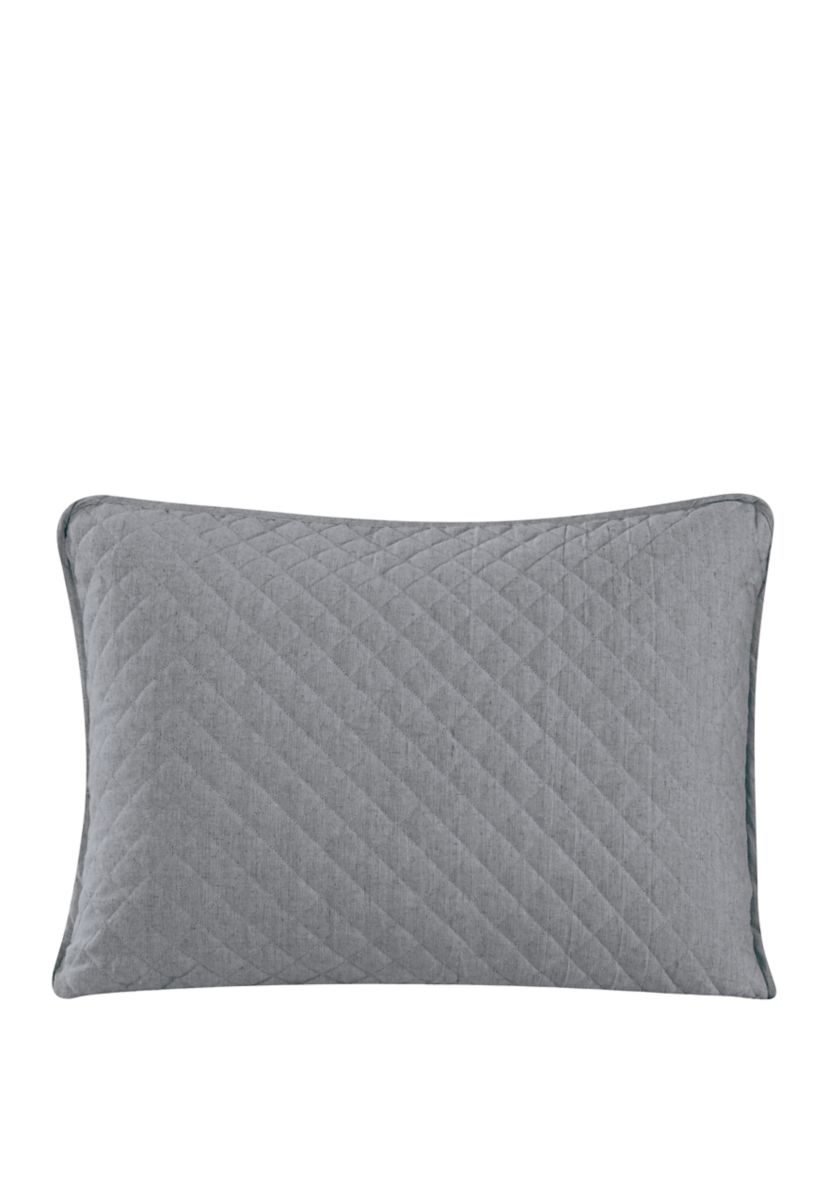Anna Diamond Quilted Pillow Sham Set