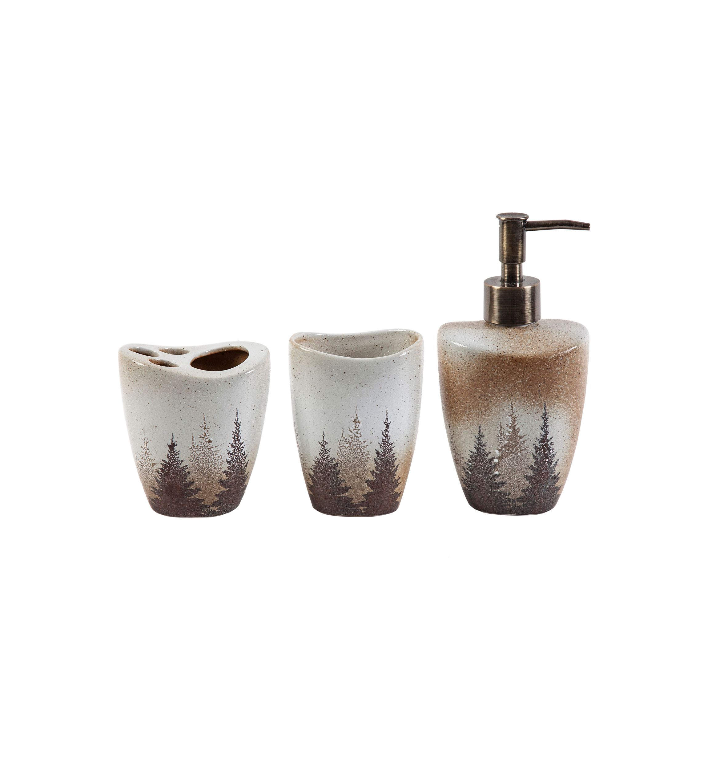 Clearwater Pines Countertop Bathroom Set