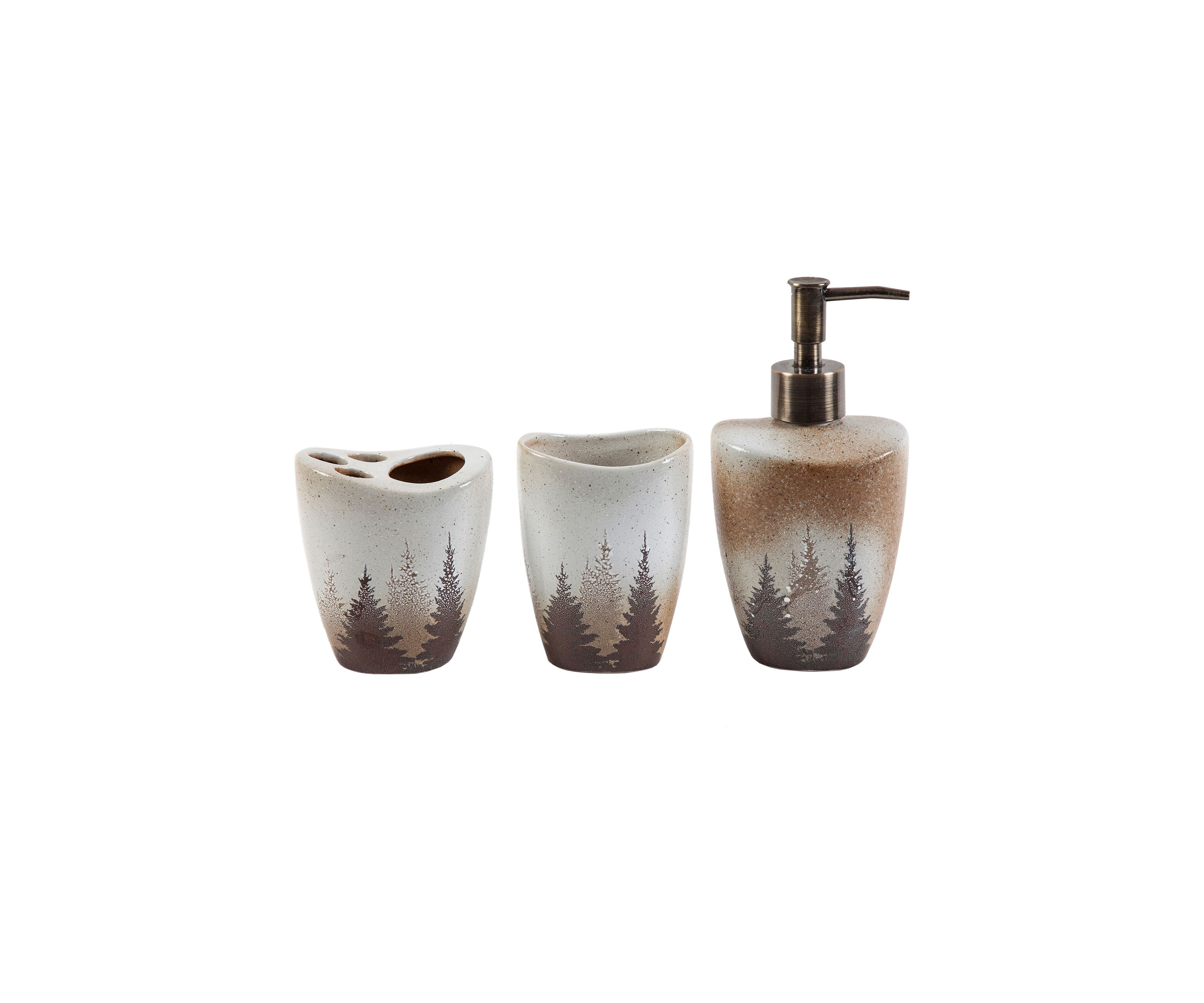 Clearwater Pines Countertop Bathroom Set