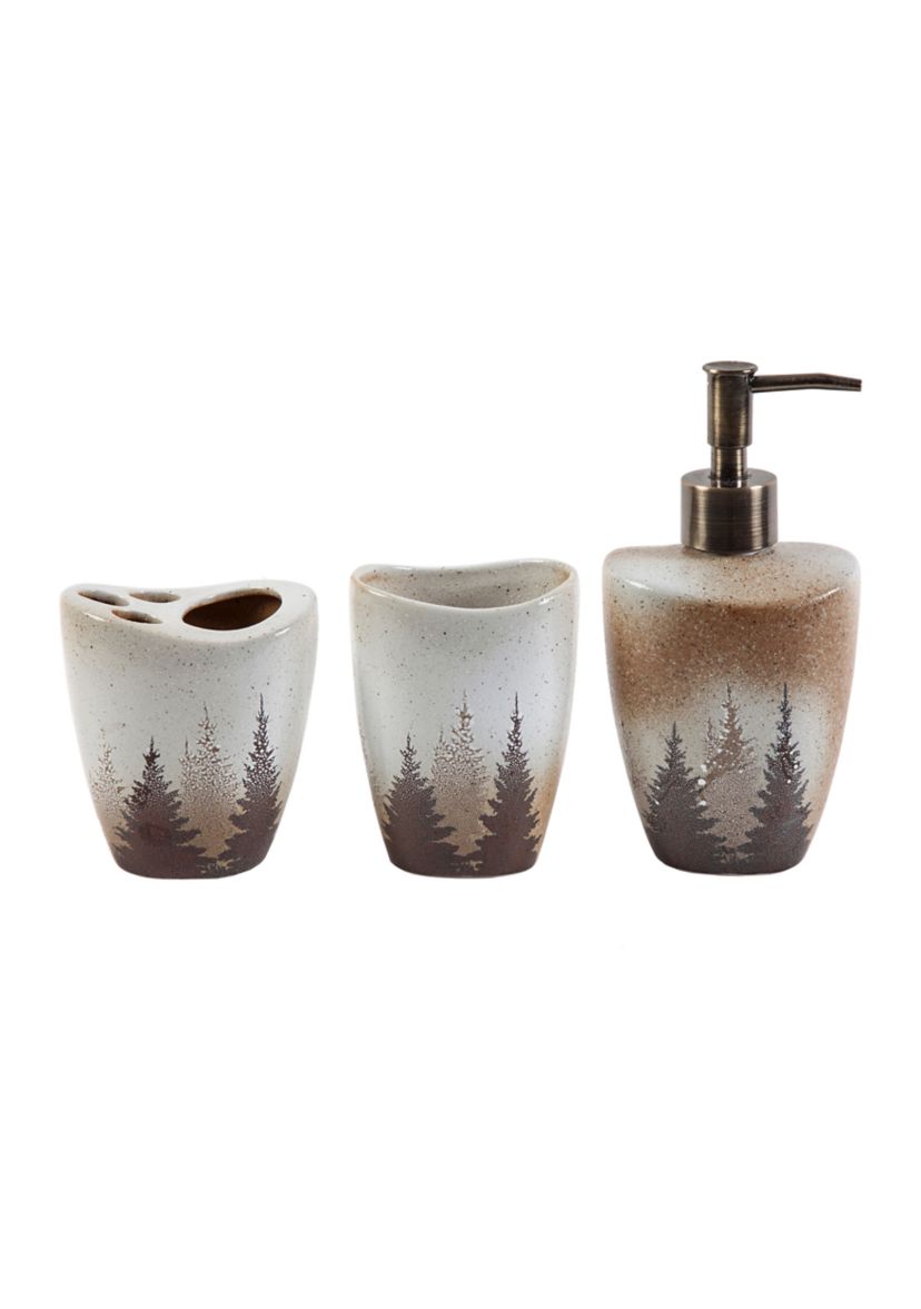 Clearwater Pines Countertop Bathroom Set