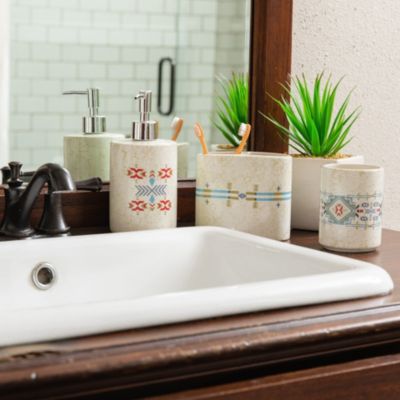 Spirit Valley Ceramic Countertop Bathroom Set