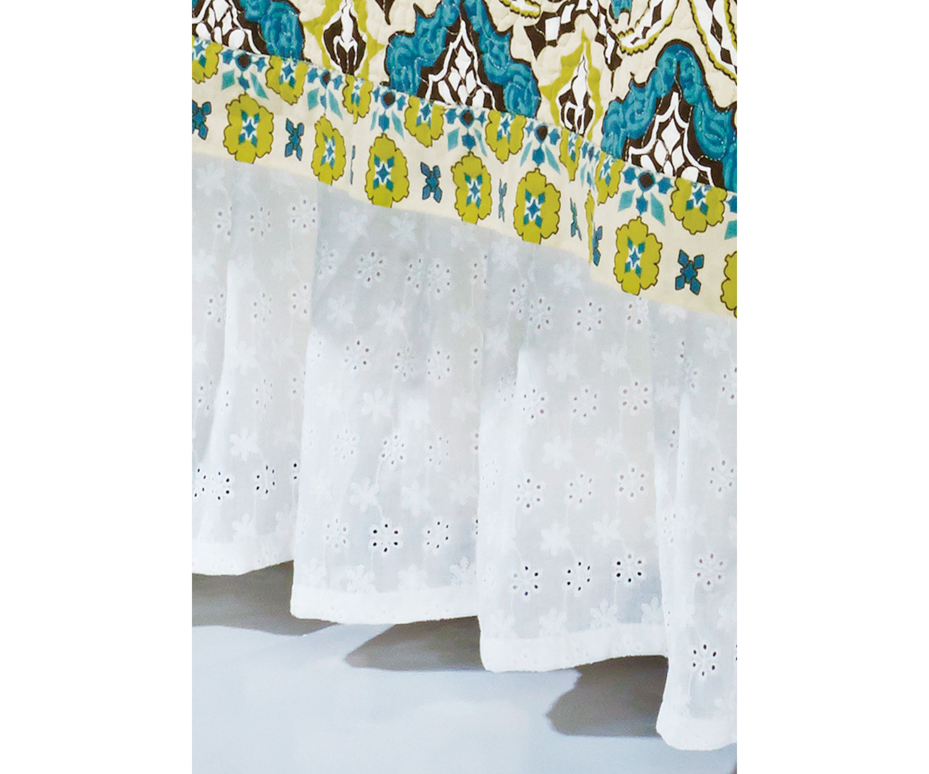 Eyelet Bed Skirt