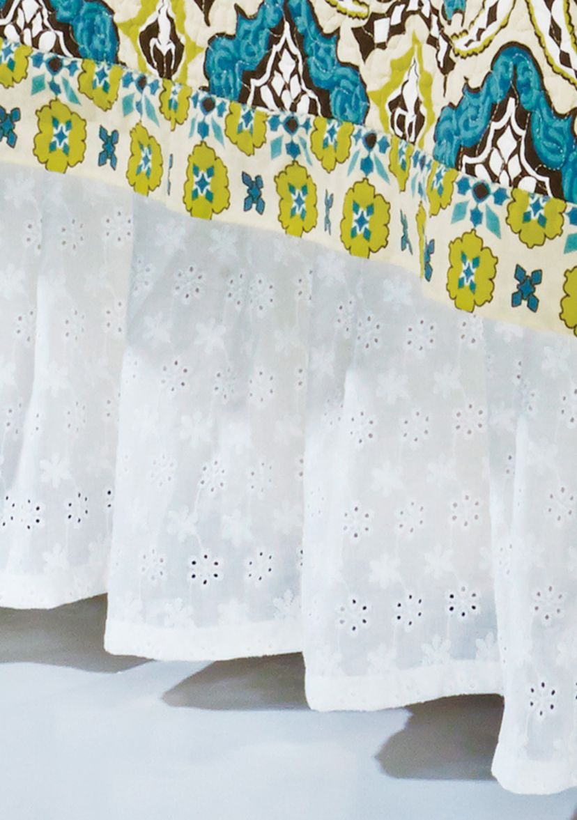 Eyelet Bed Skirt