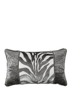 HiEnd Accents Multi Celeste Wave Embroidery Pillow