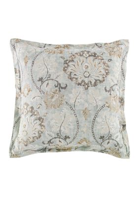 Dalia Linen Euro Sham, Light Blue – HiEnd Accents